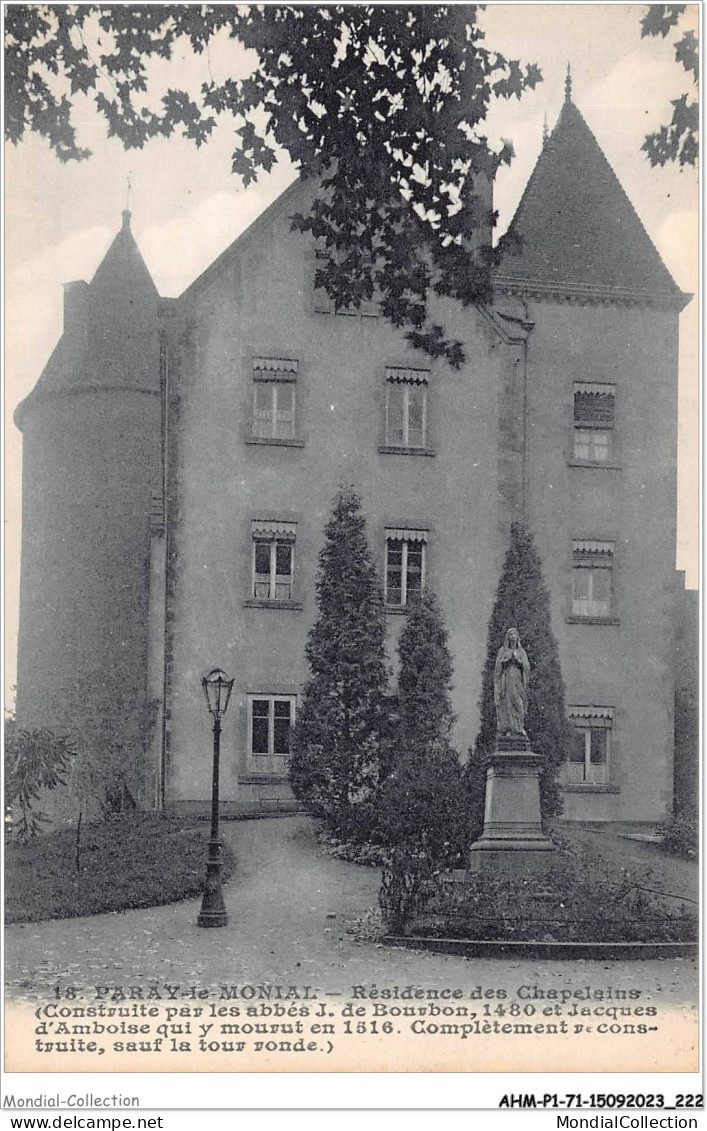 AHMP1-71-0110 - PARAY-LE-MONIAL - Résidence Des Chapelains - Paray Le Monial