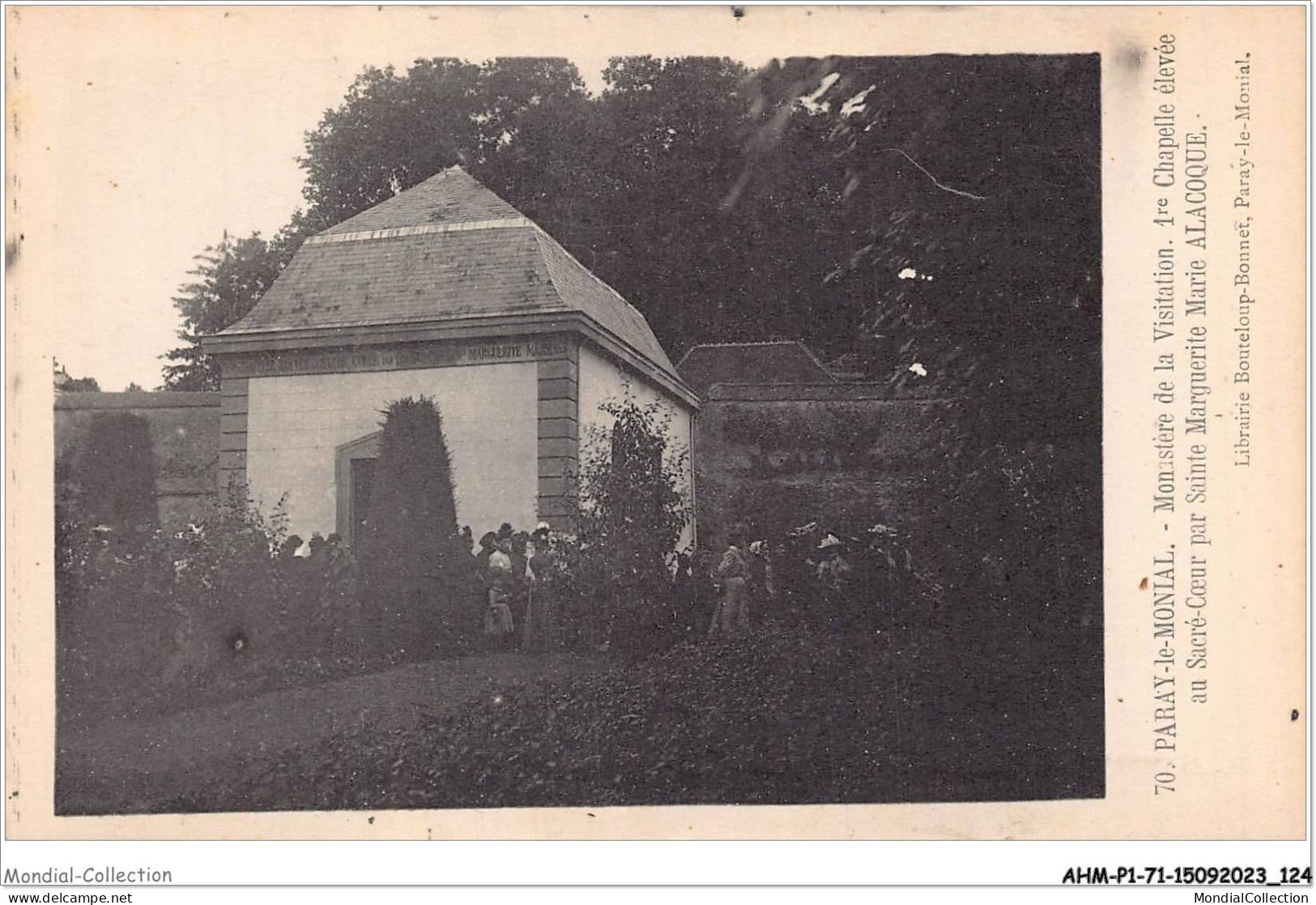 AHMP1-71-0061 - PARAY-LE-MONIAL - Monastère De La Visitation - 1ère Chapelle élévé Au Sacré-coeur - Paray Le Monial