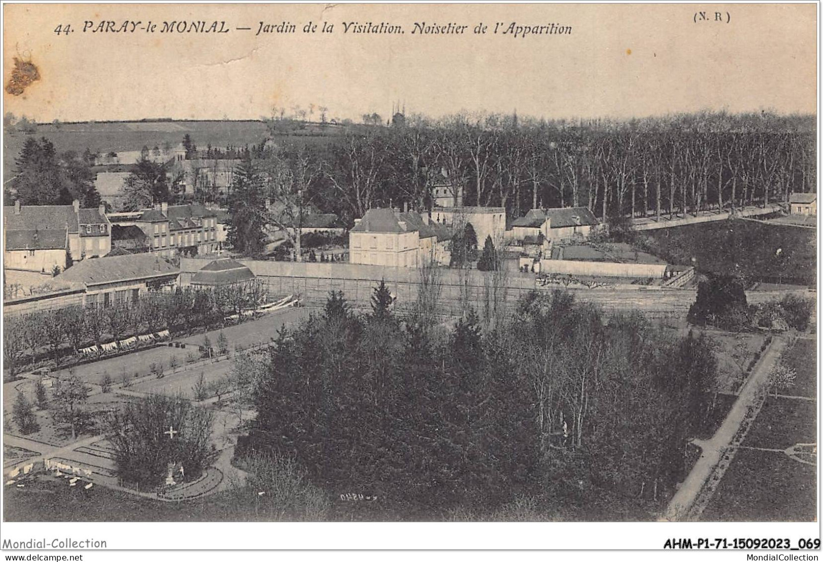 AHMP1-71-0035 - PARAY-LE-MONIAL - Jardin De La Visitation - Noisetier De L'apparition - Paray Le Monial