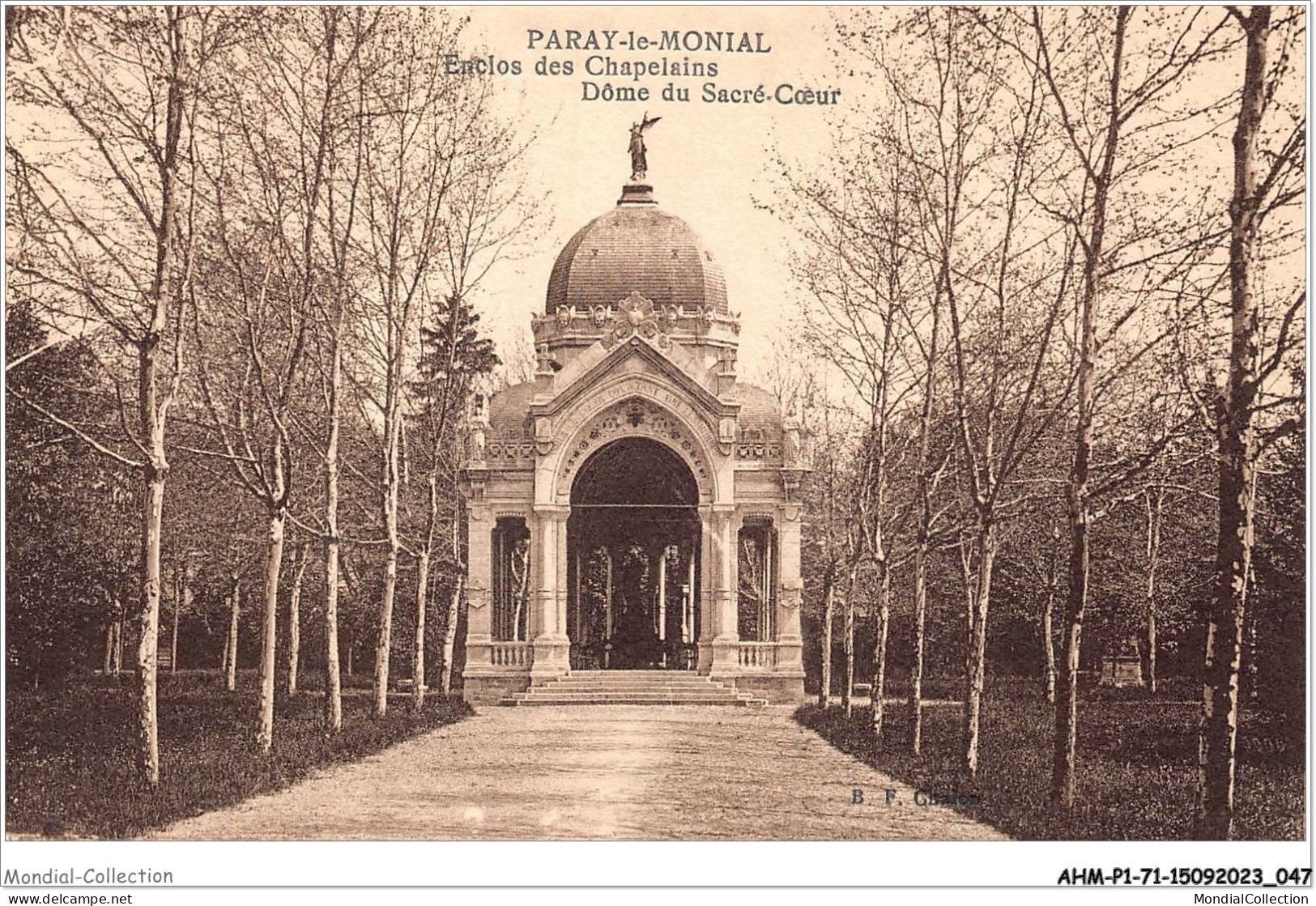 AHMP1-71-0024 - PARAY-LE-MONIAL - Enclos Des Chapelains - Dôme Du Sacré-coeur - Paray Le Monial