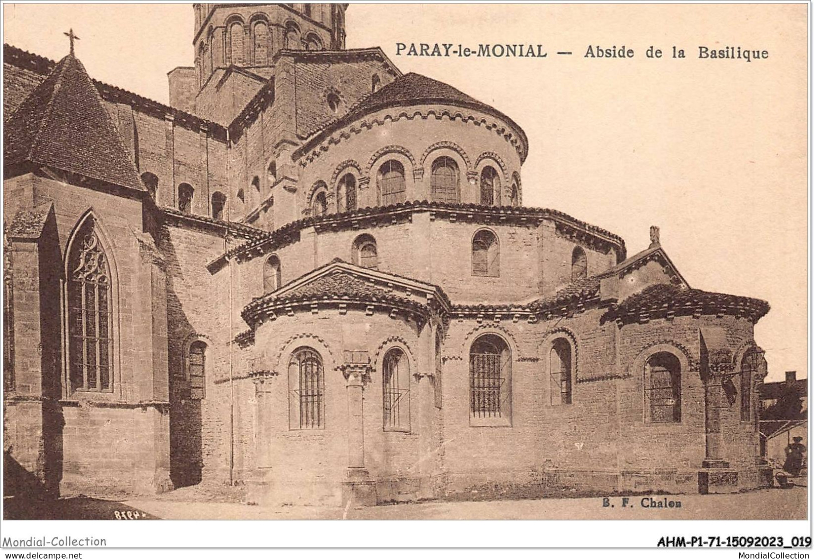 AHMP1-71-0010 - PARAY-LE-MONIAL -  Abside De La Basilique  - Paray Le Monial