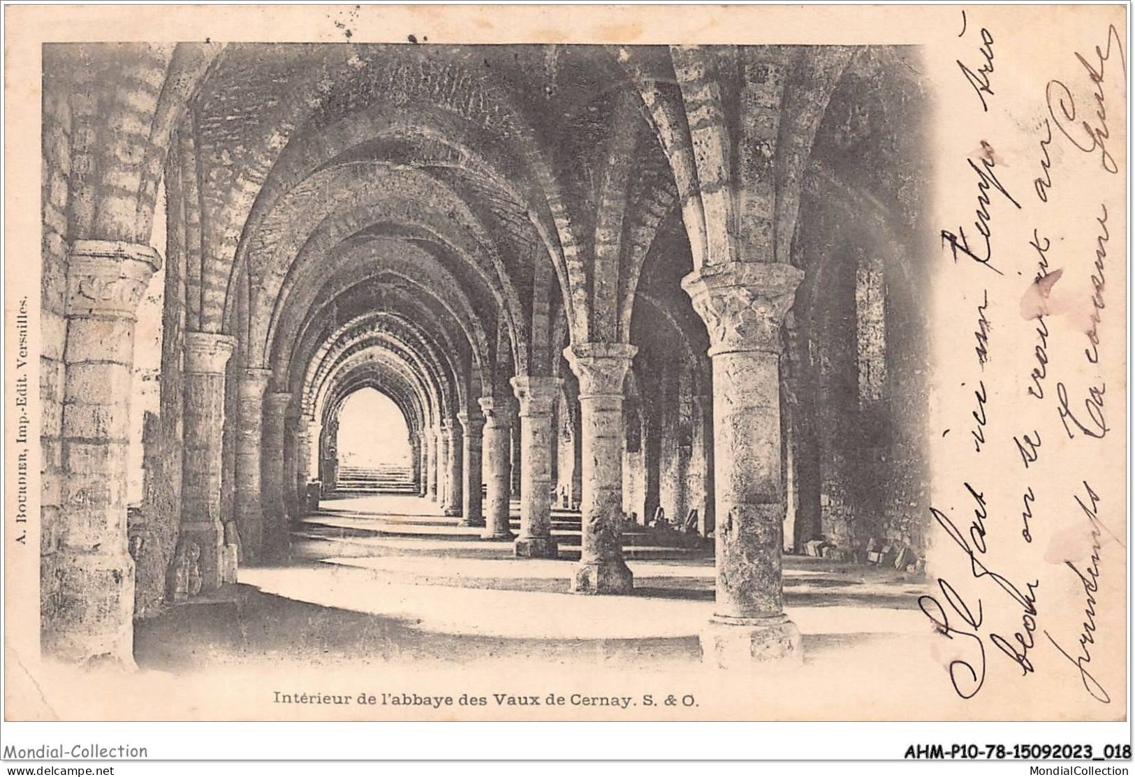 AHMP10-78-0997 - Intérieur De L'abbaye Des VAUX DE CERNAY  - Vaux De Cernay