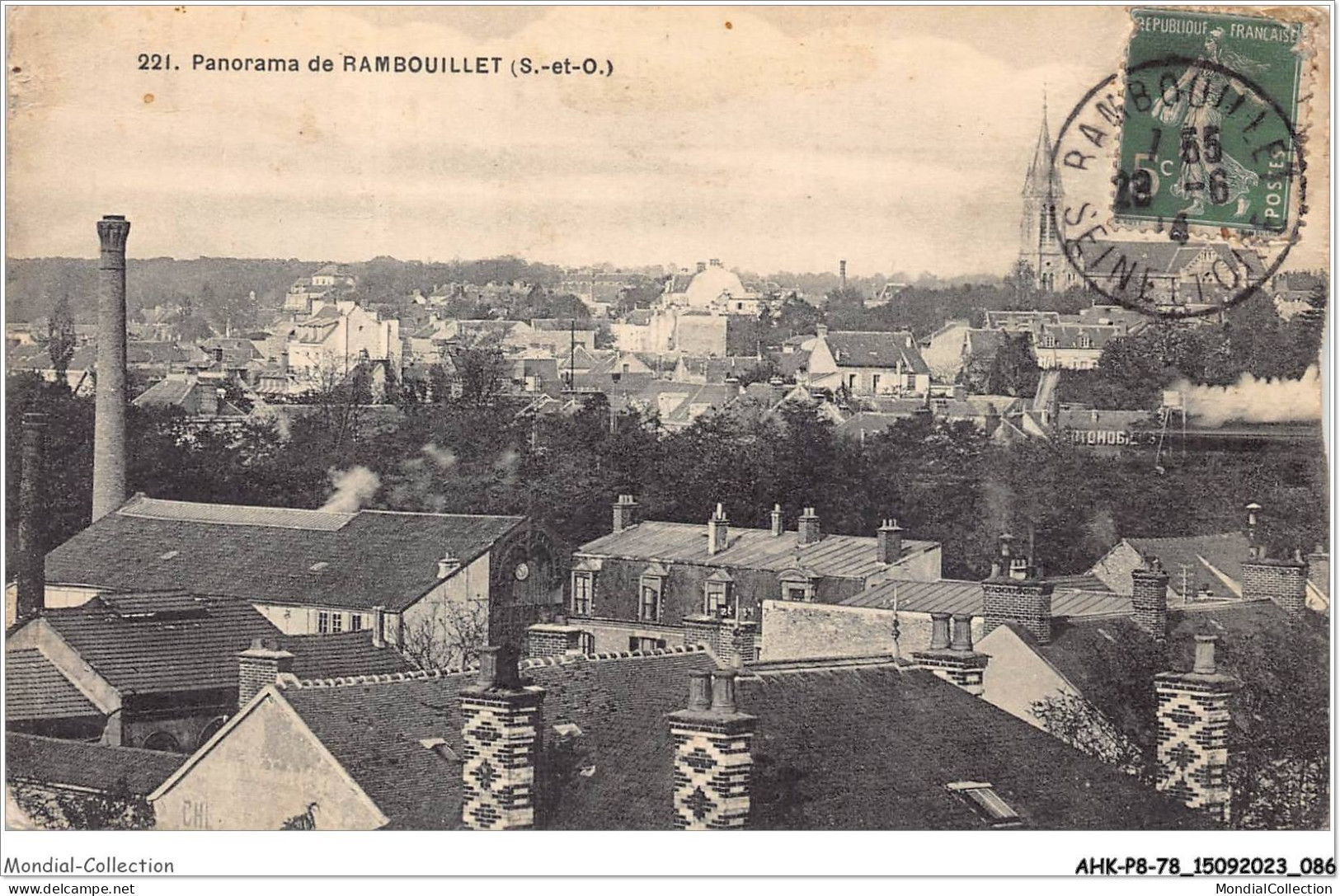 AHKP8-0727-78 - Panorama De RAMBOUILLET - Rambouillet