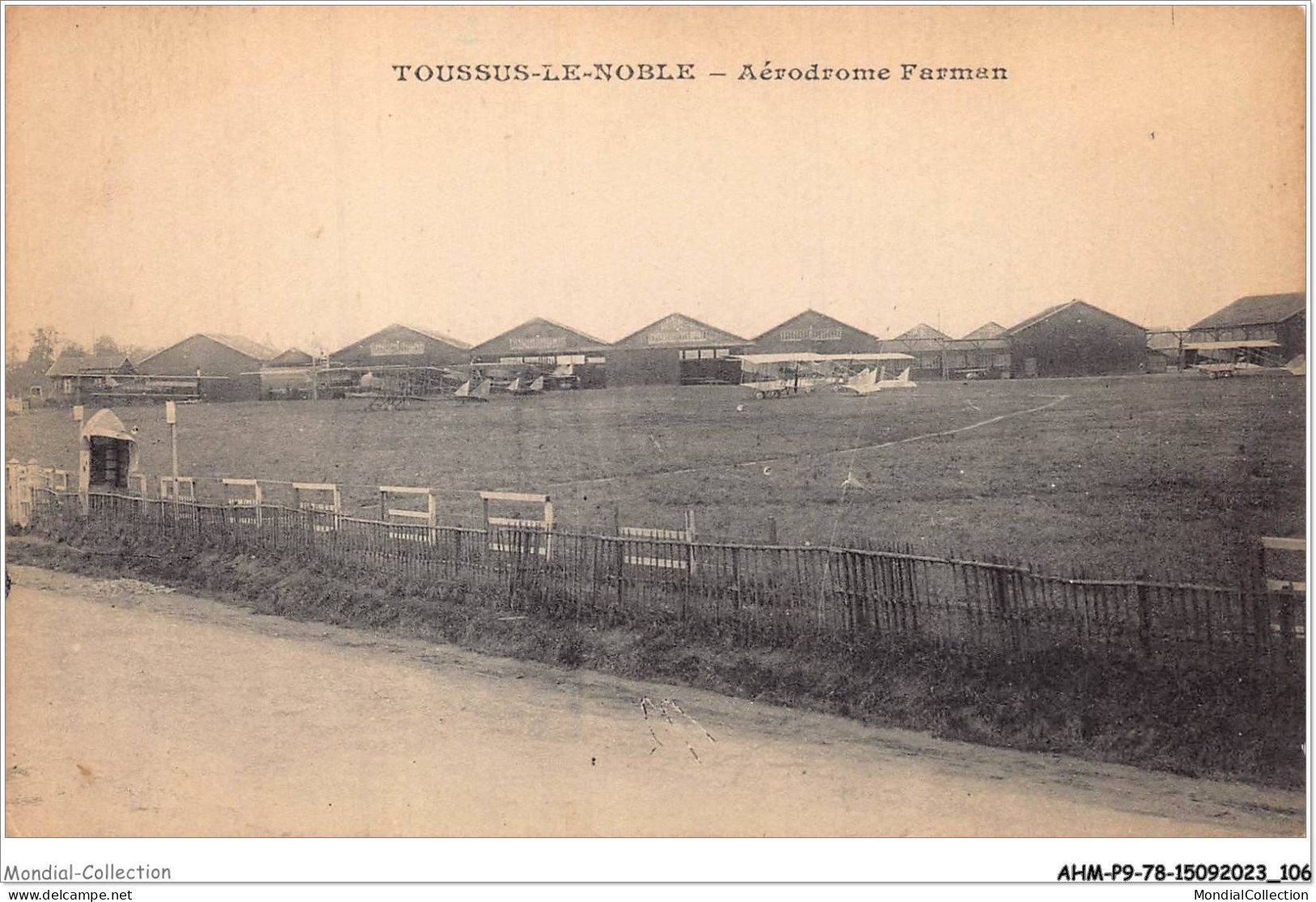 AHMP9-78-0940 - TOUSSUS-LE-NOBLE - Aérodrome Farman  AEROPORT - Toussus Le Noble