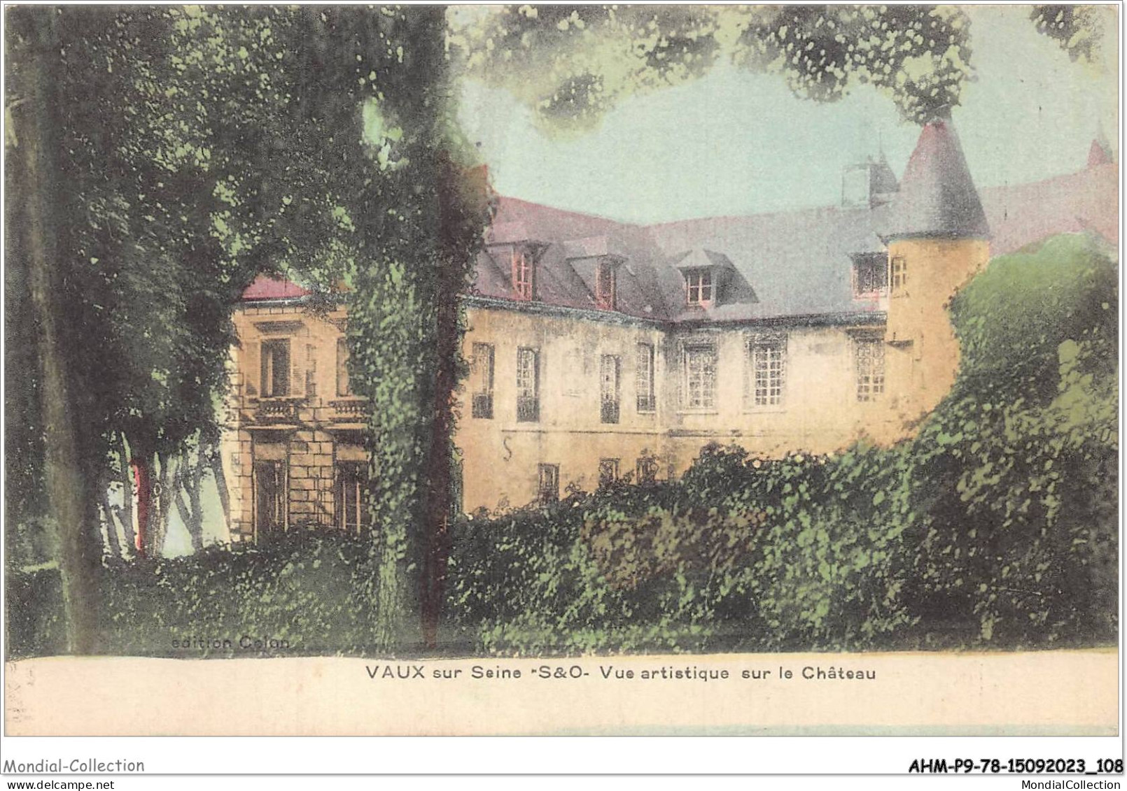 AHMP9-78-0941 - VAUX SUR SEINE - Vue Artistique Sur Le Château  - Vaux De Cernay