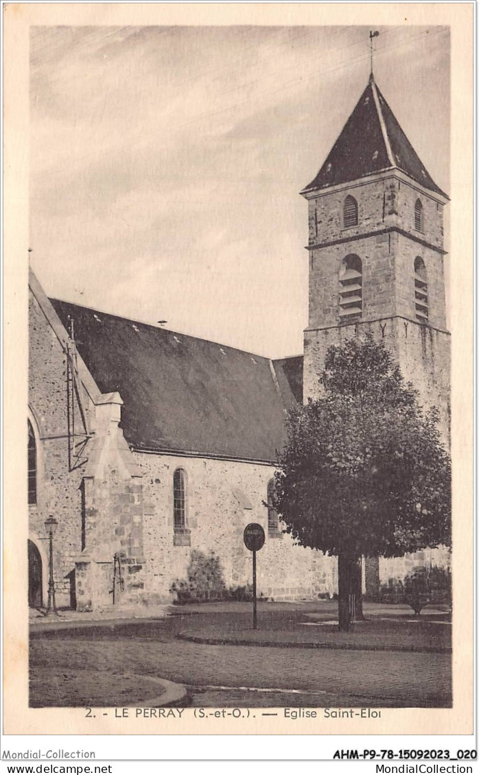 AHMP9-78-0897 - LE PERRAY - église Saint-eloi - Le Perray En Yvelines