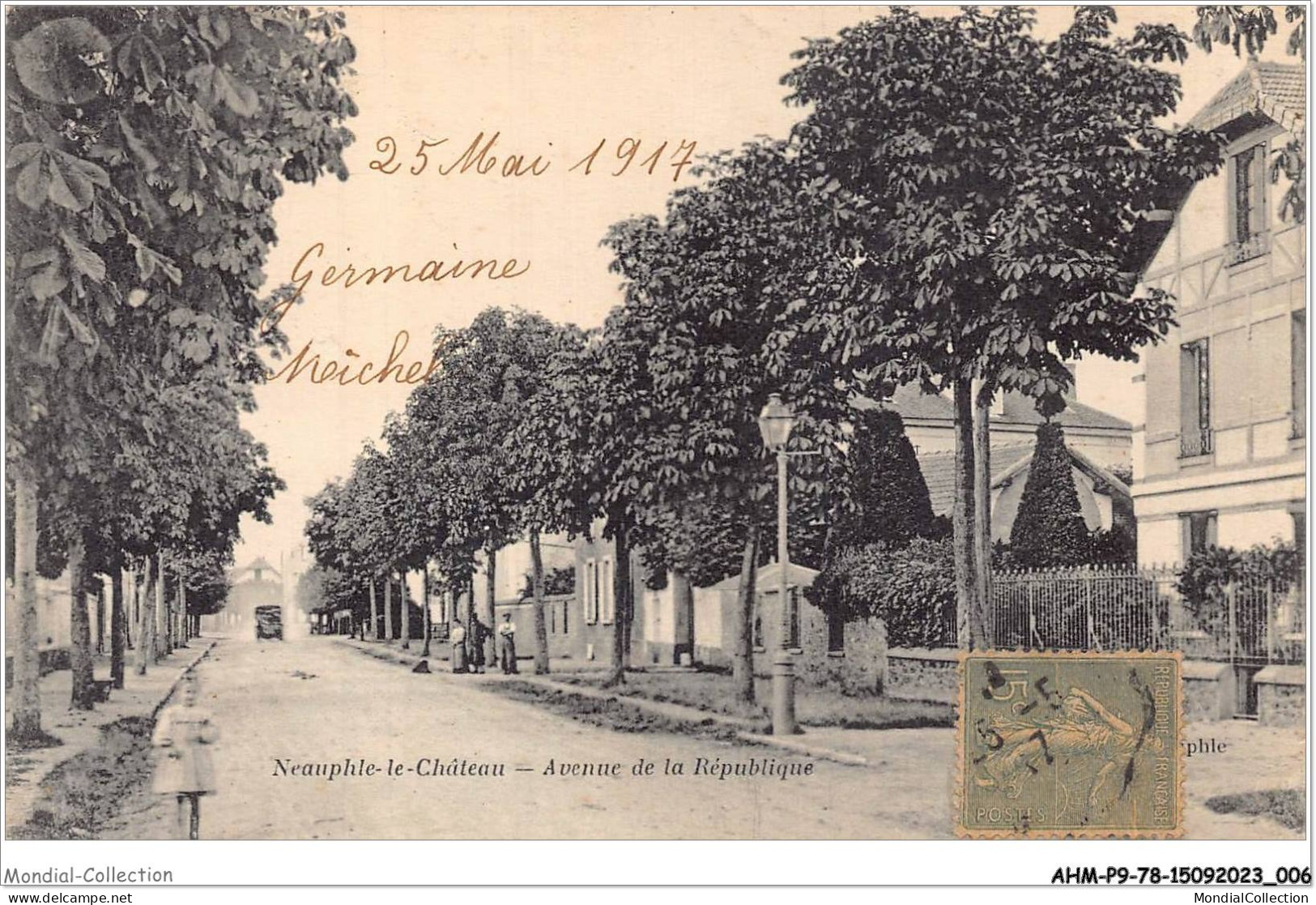 AHMP9-78-0890 - NEAUPHLE-LE-CHATEAU - Avenue De La République  - Neauphle Le Chateau