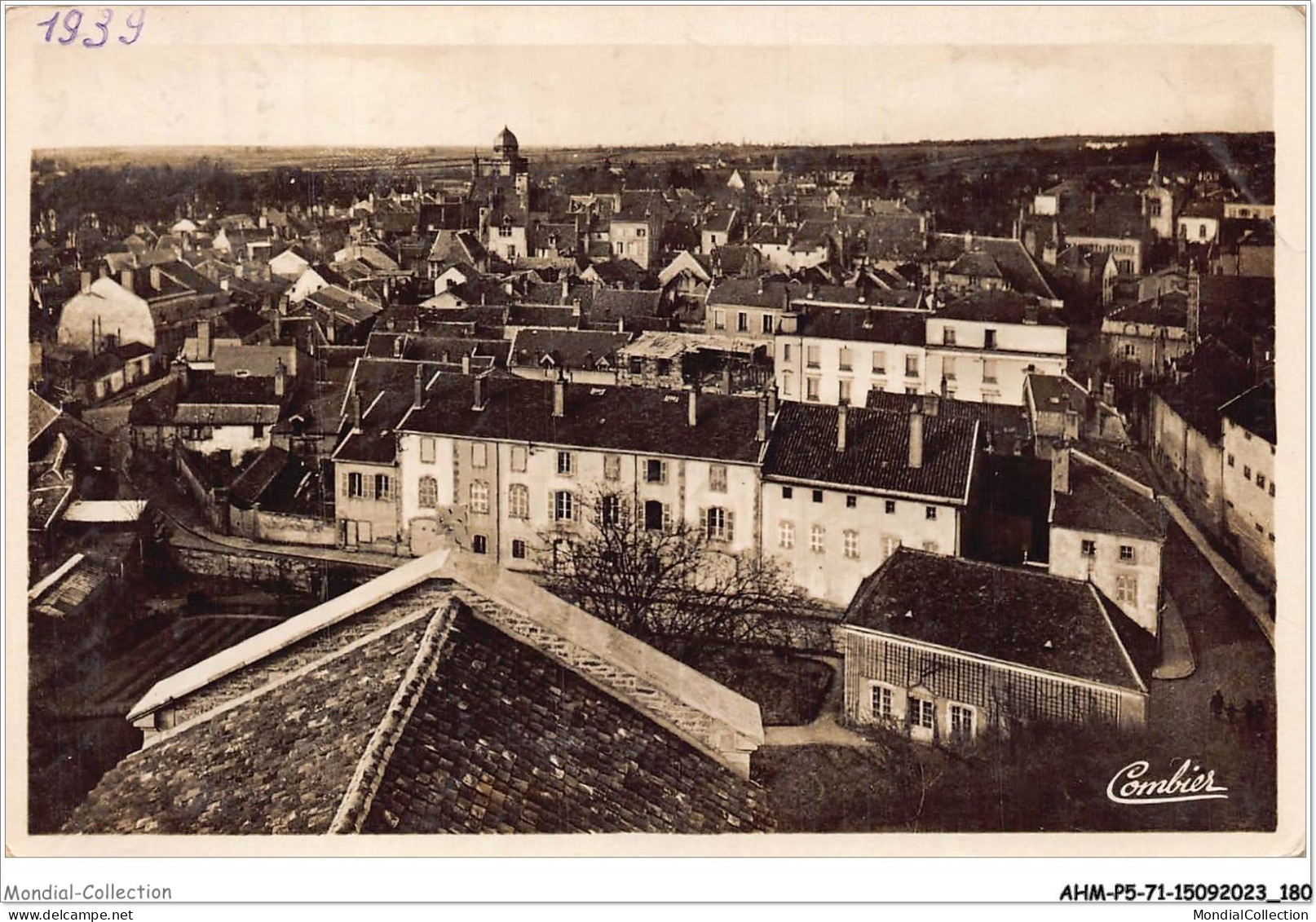 AHMP5-71-0575 - PARAY-LE-MONIAL - Vue Générale - Secteur Nord Prise Du Chocher De La Basilique  - Paray Le Monial