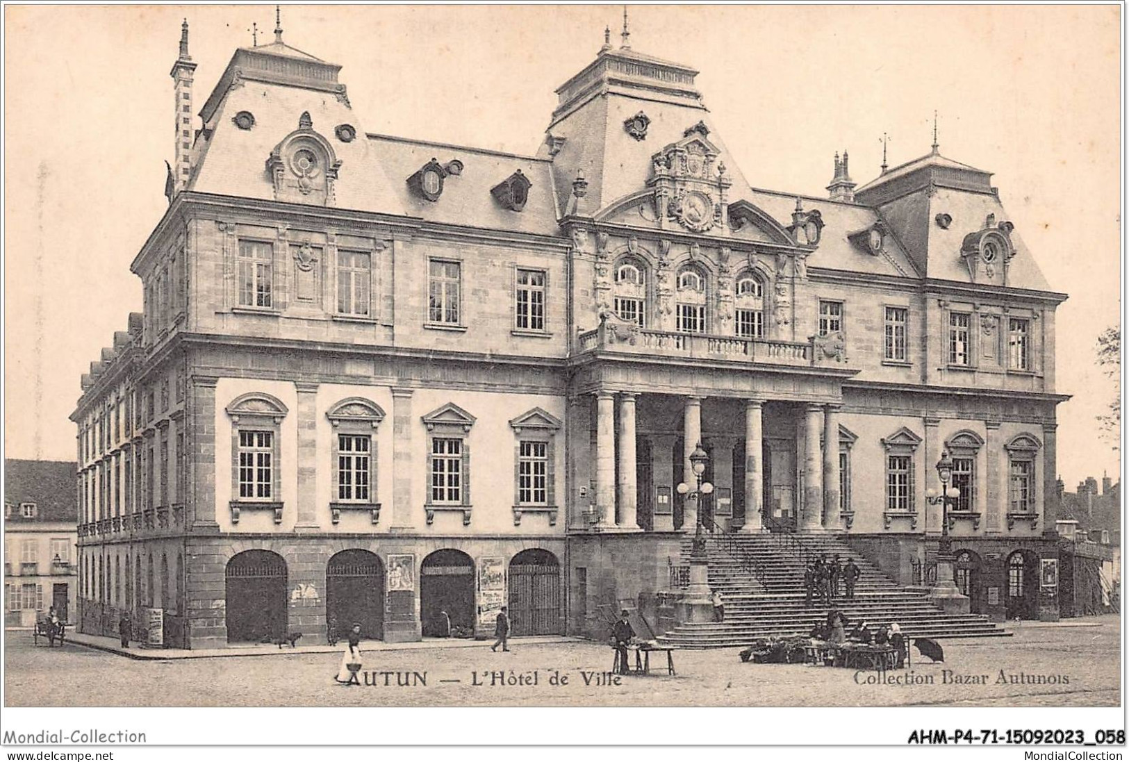 AHMP4-71-0406 - AUTUN - L'hôtel De Ville - Autun