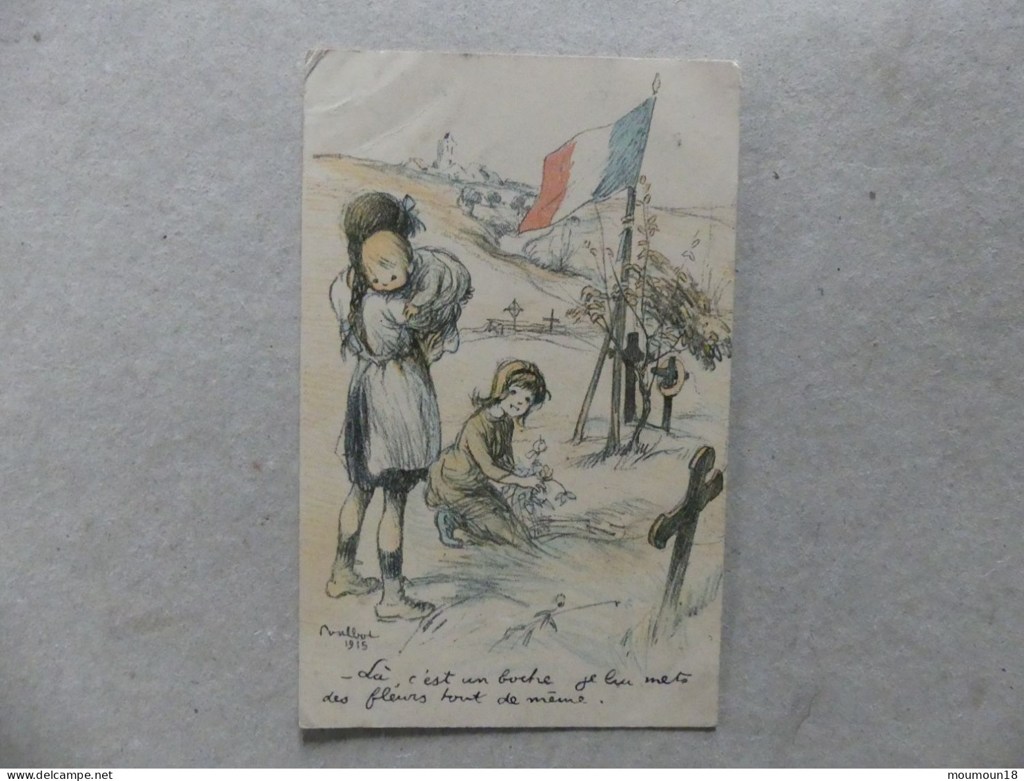 Poulbot 1915 La C'est Un Boche N° 63 - Humorous Cards