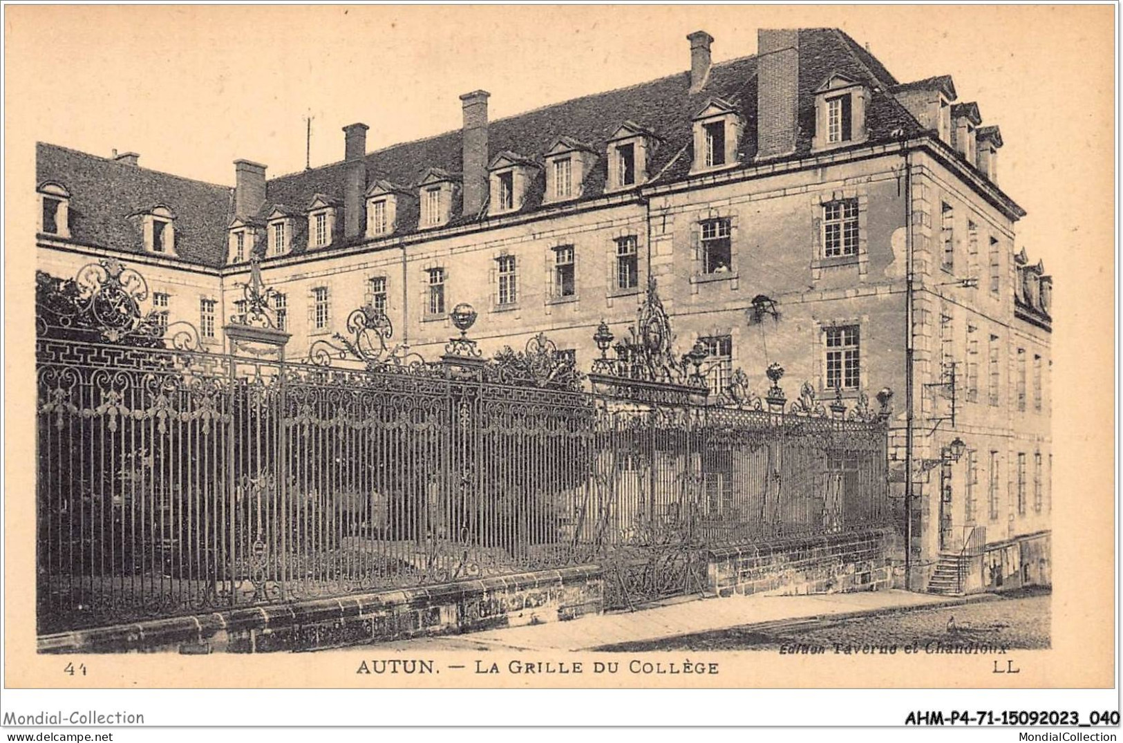 AHMP4-71-0397 - AUTUN - La Grille Du Collège - Autun