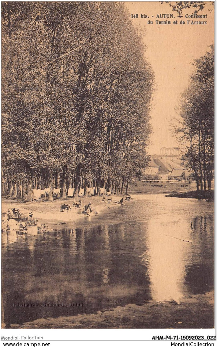 AHMP4-71-0388 - AUTUN - Confluent Du Terrain Et De L'arroux - Autun