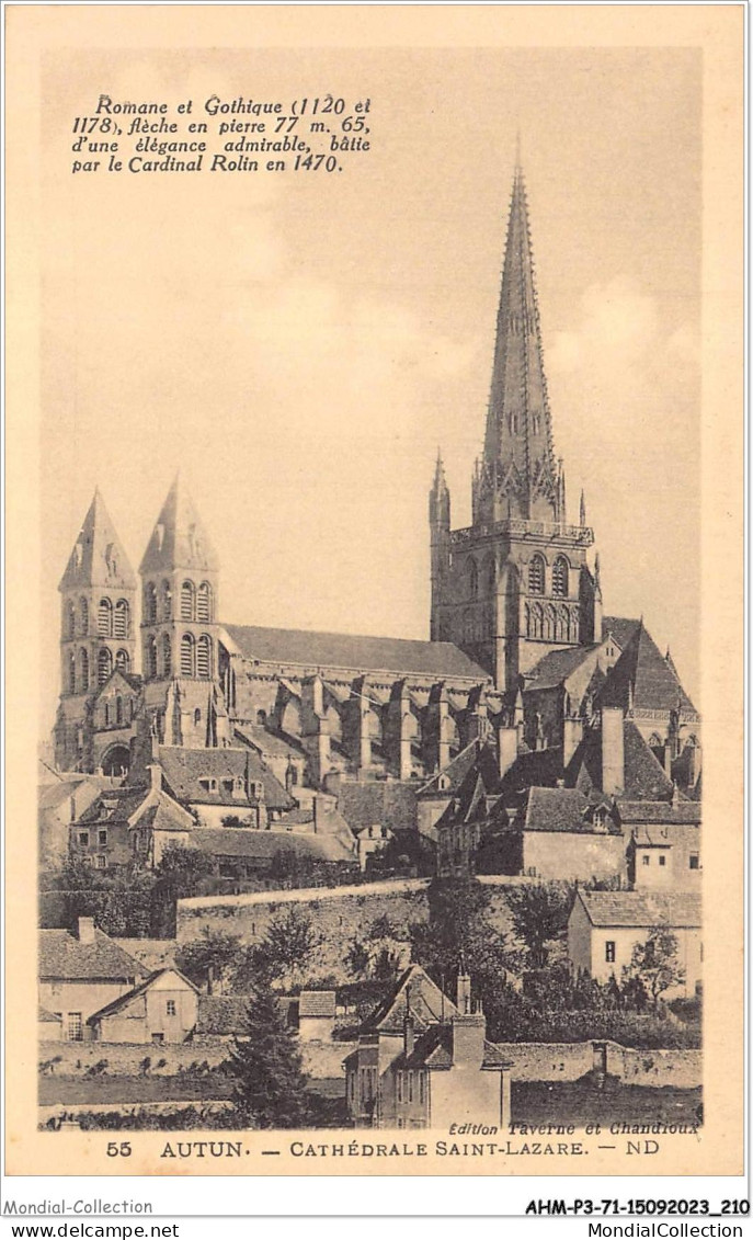 AHMP3-71-0372 - AUTUN-ANTIQUE - Cathédrale Saint Lazare - Autun