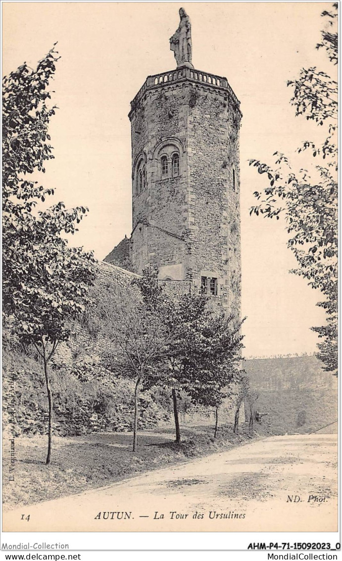 AHMP4-71-0377 - AUTUN - La Tour Des Ursulines - Autun