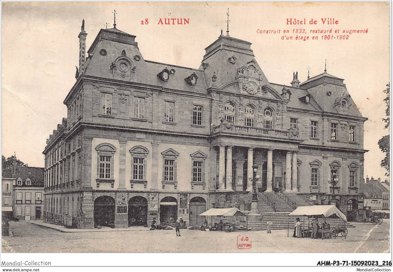 AHMP3-71-0375 - AUTUN - Hôtel De Ville - Autun