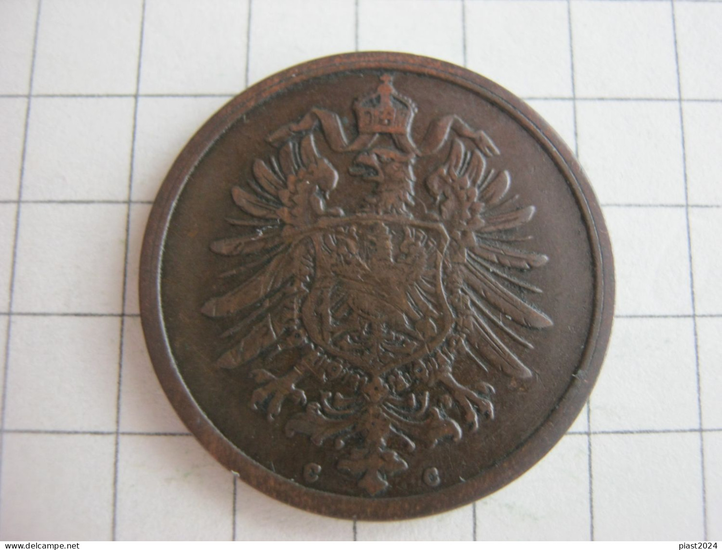 Germany 2 Pfennig 1876 C - 2 Pfennig