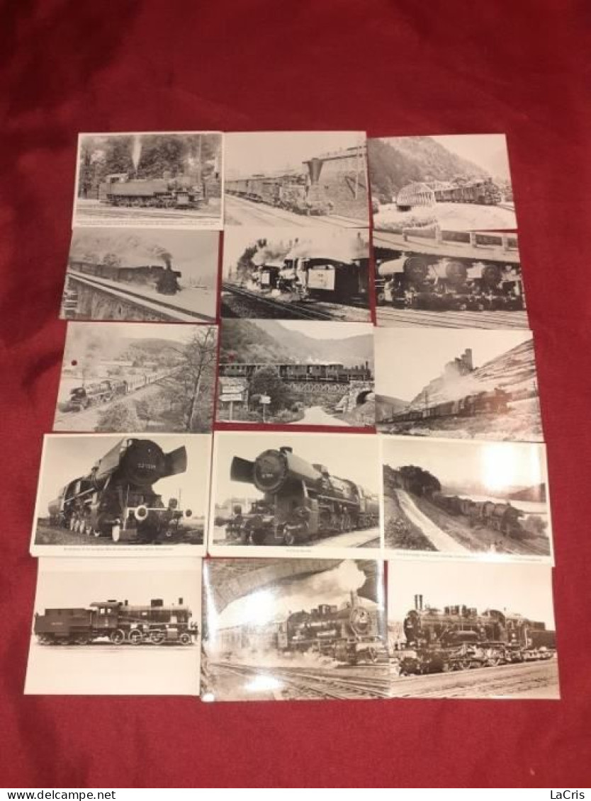 +80 Orginal Postcard, Locomotive.. - Trains