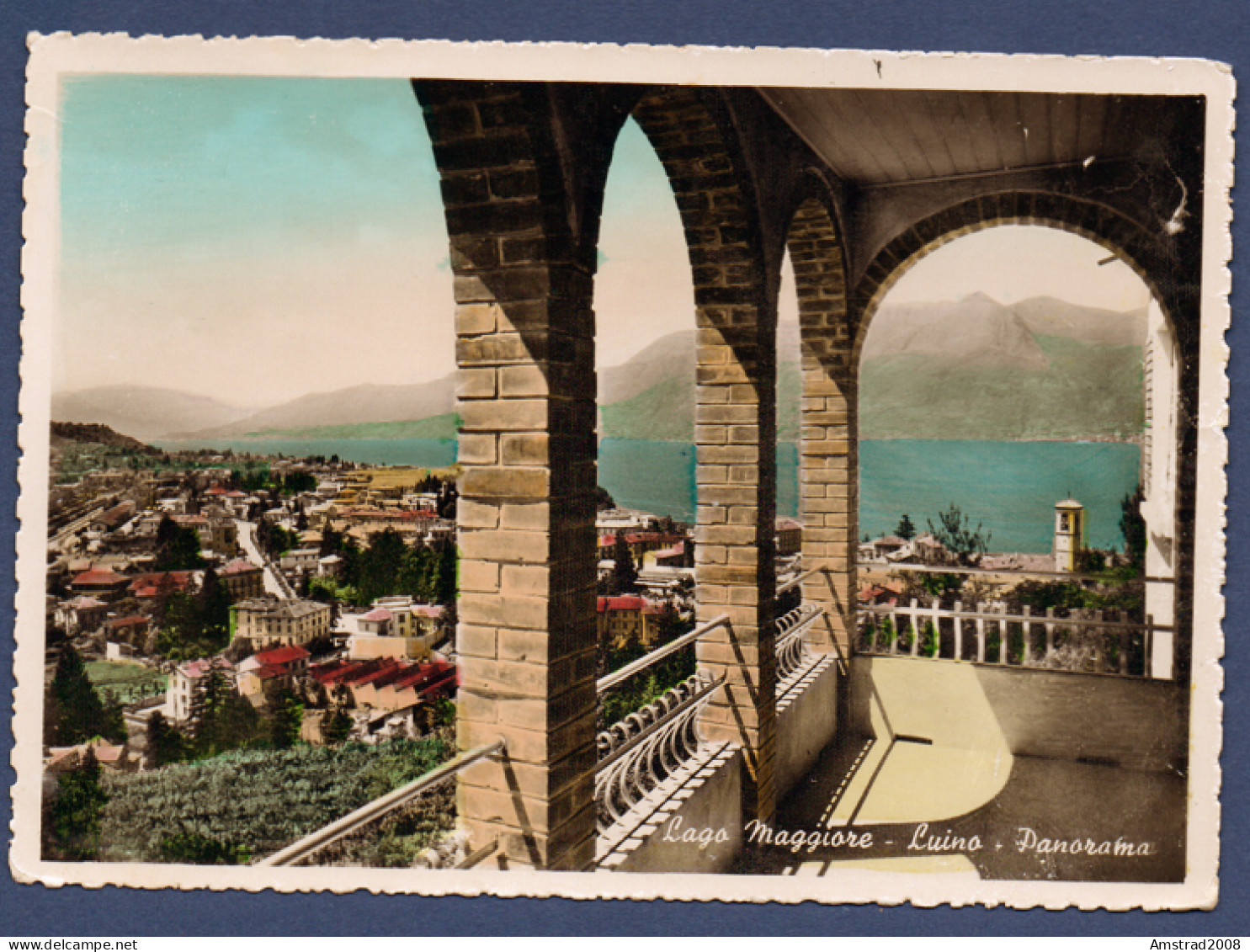 1956 - LAGO MAGGIORE - LUINO - PANORAMA  -  ITALIE - Varese