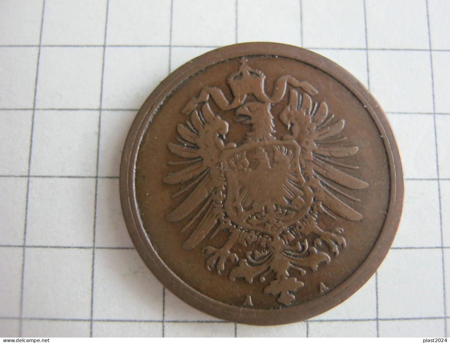 Germany 2 Pfennig 1875 A - 2 Pfennig