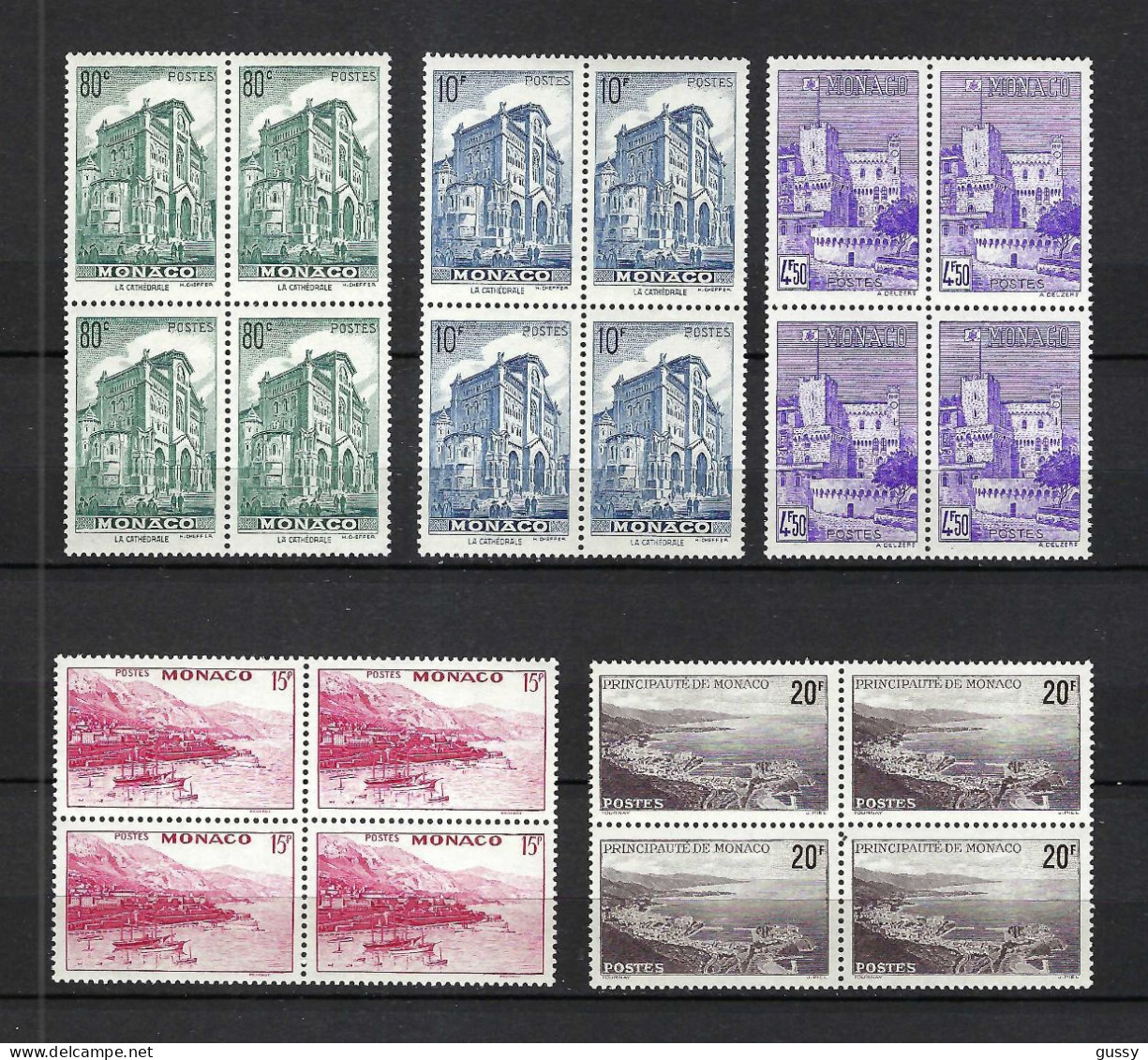 MONACO 1943:  Lot De Neufs** - Unused Stamps