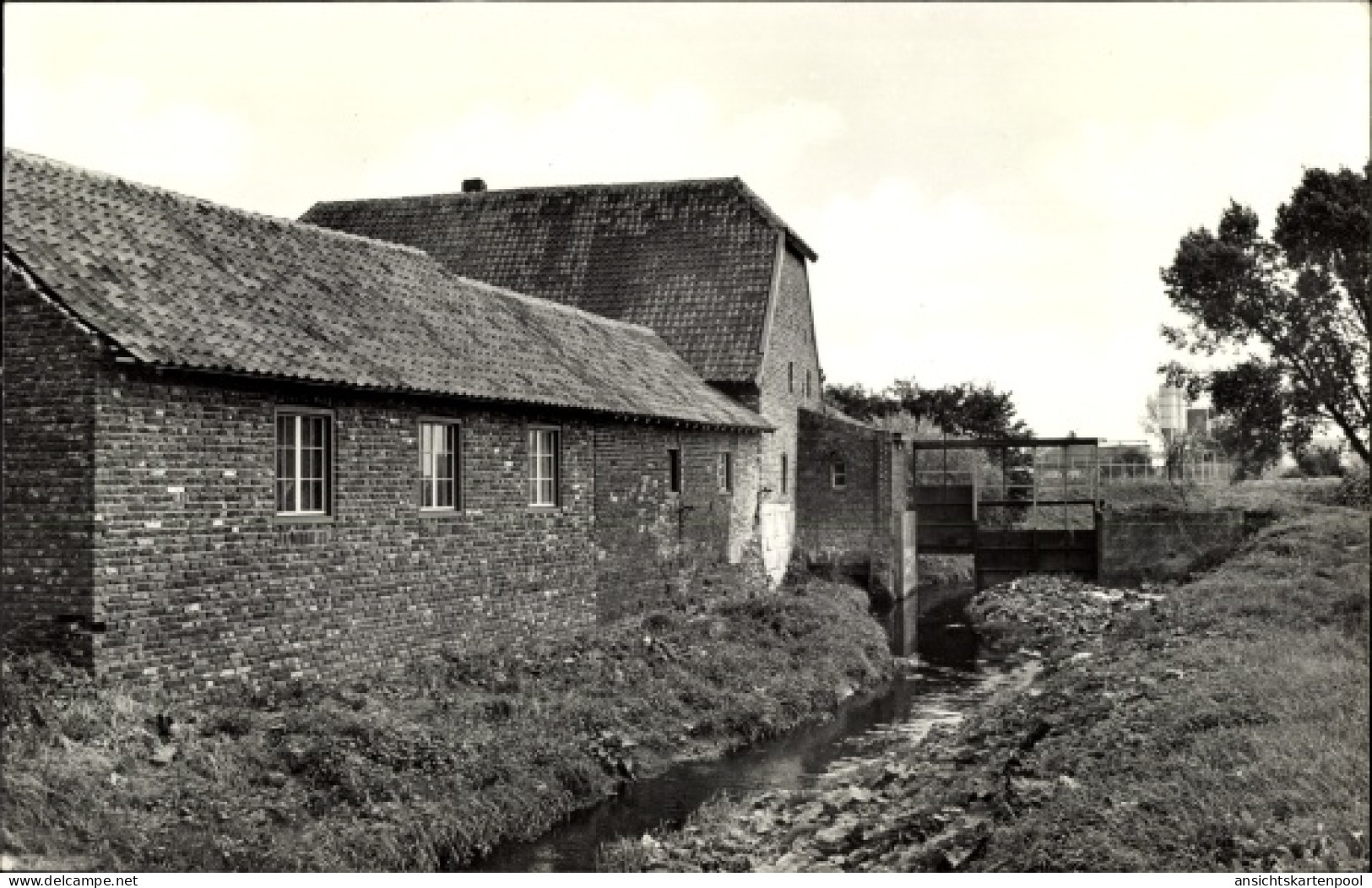 CPA Echt Susteren Limburg, Turbinenmühle Dieterdermolen - Autres & Non Classés