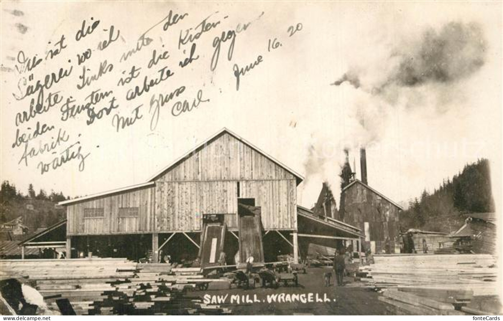 33547625 Wrangell_Alaska Saw Mill - Sonstige & Ohne Zuordnung