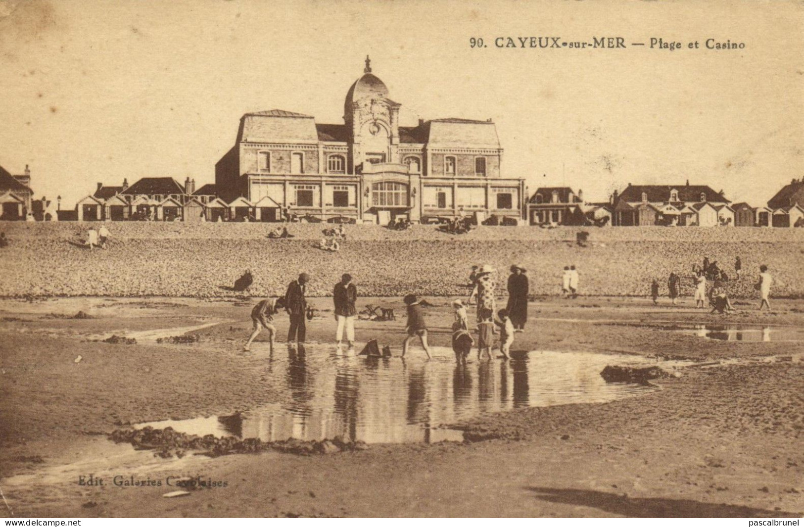 CAYEUX SUR MER - PLAGE ET CASINO - Cayeux Sur Mer