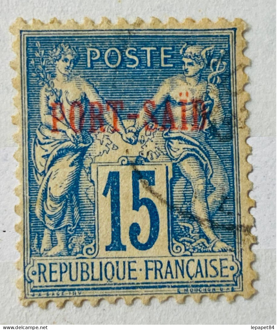 Port-Saïd YT N° 9 Signé RP - Used Stamps