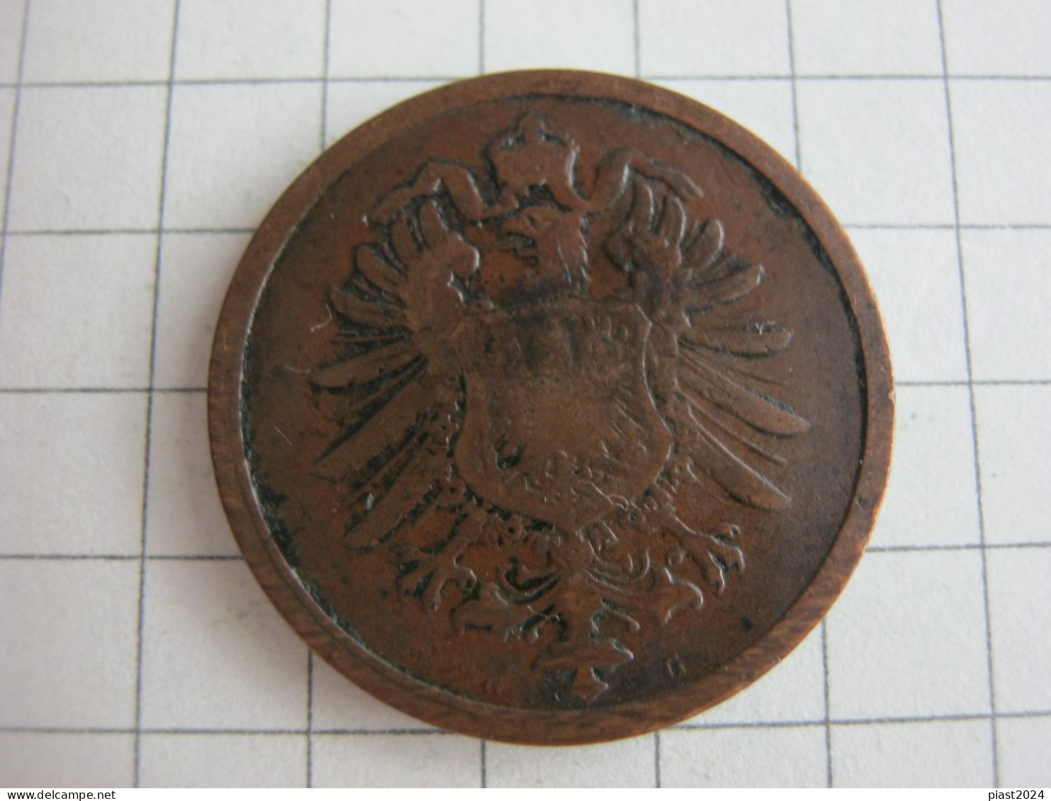 Germany 2 Pfennig 1875 G - 2 Pfennig