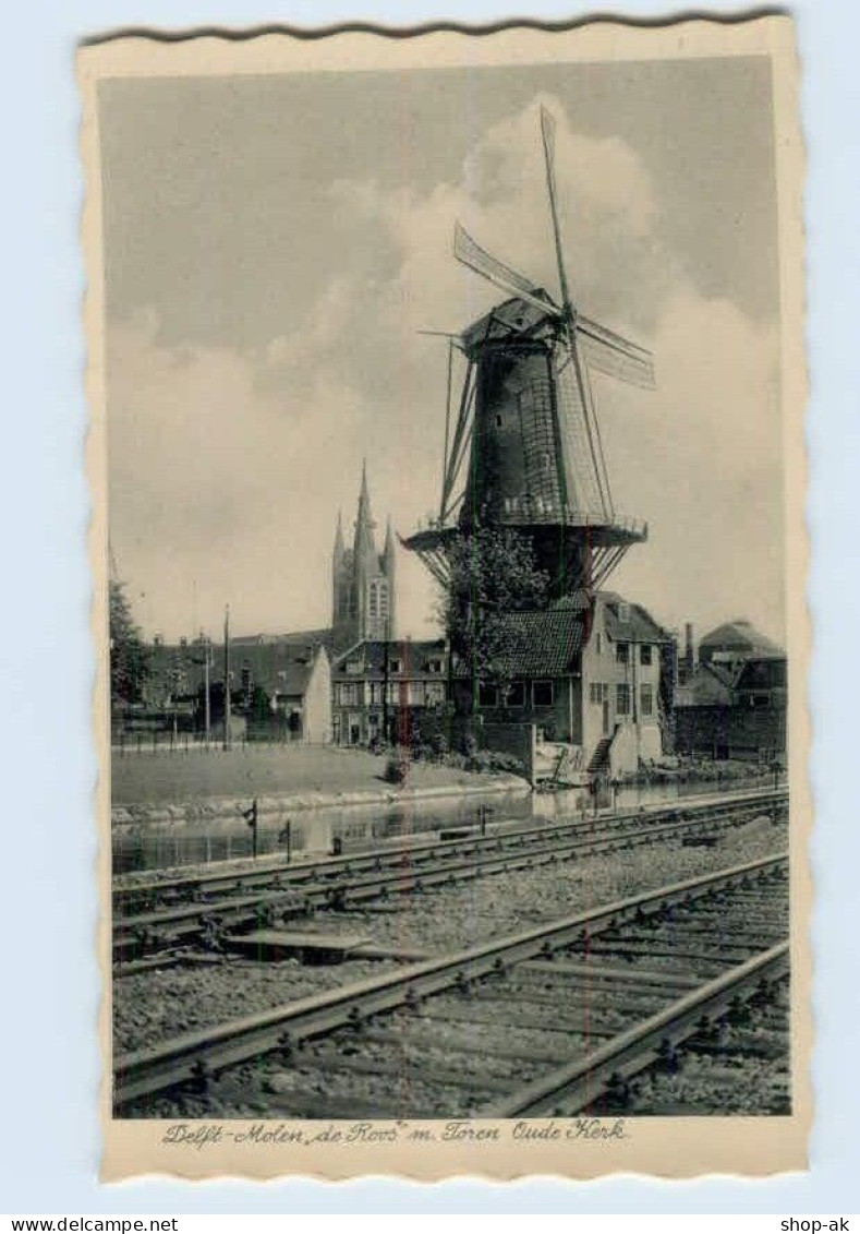 W9H08/ Delft Molen Mühle AK Ca.1935 - Autres & Non Classés