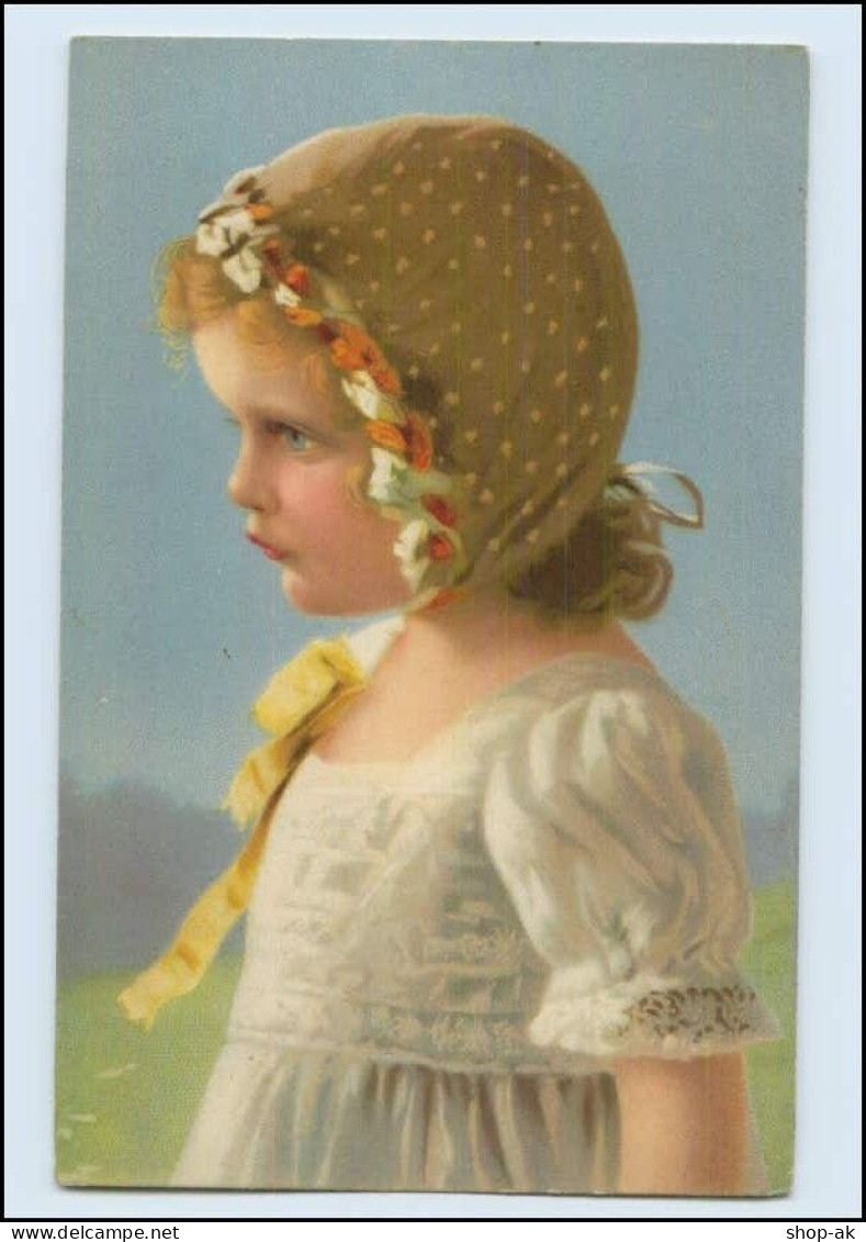 W8Z63/ Kleines Mädchen Schöne Litho AK Meissner & Buch  Ca.1912 - Sonstige & Ohne Zuordnung