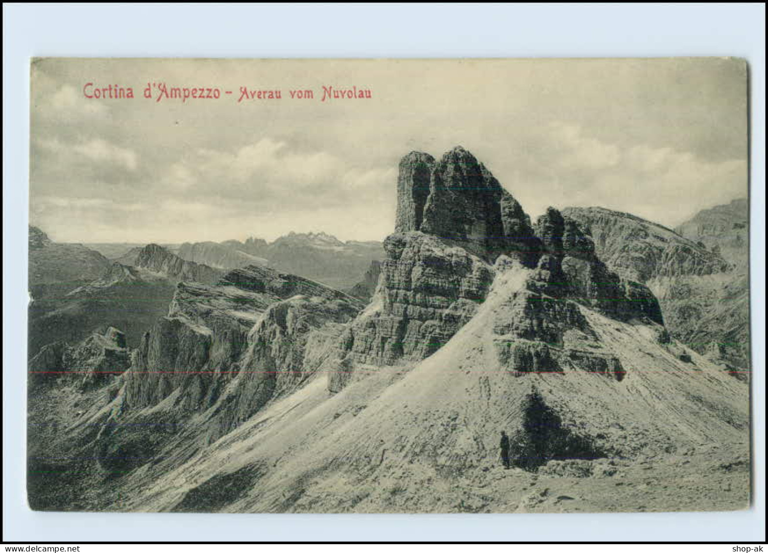 W8H24/ Cortina D `Ampezzo 1907 AK  Südtirol Italien - Other & Unclassified