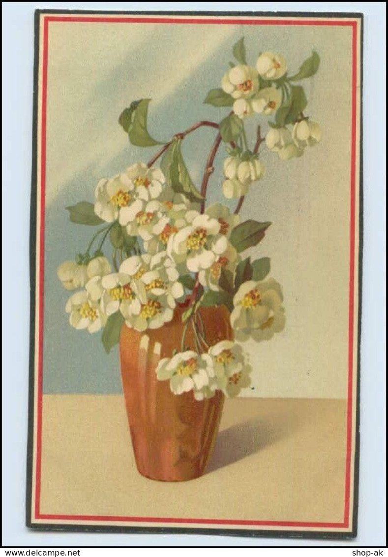 W8F96/ Blumen Blumenvase Schöne Meissner & Buch Litho AK 1917 - Mailick, Alfred