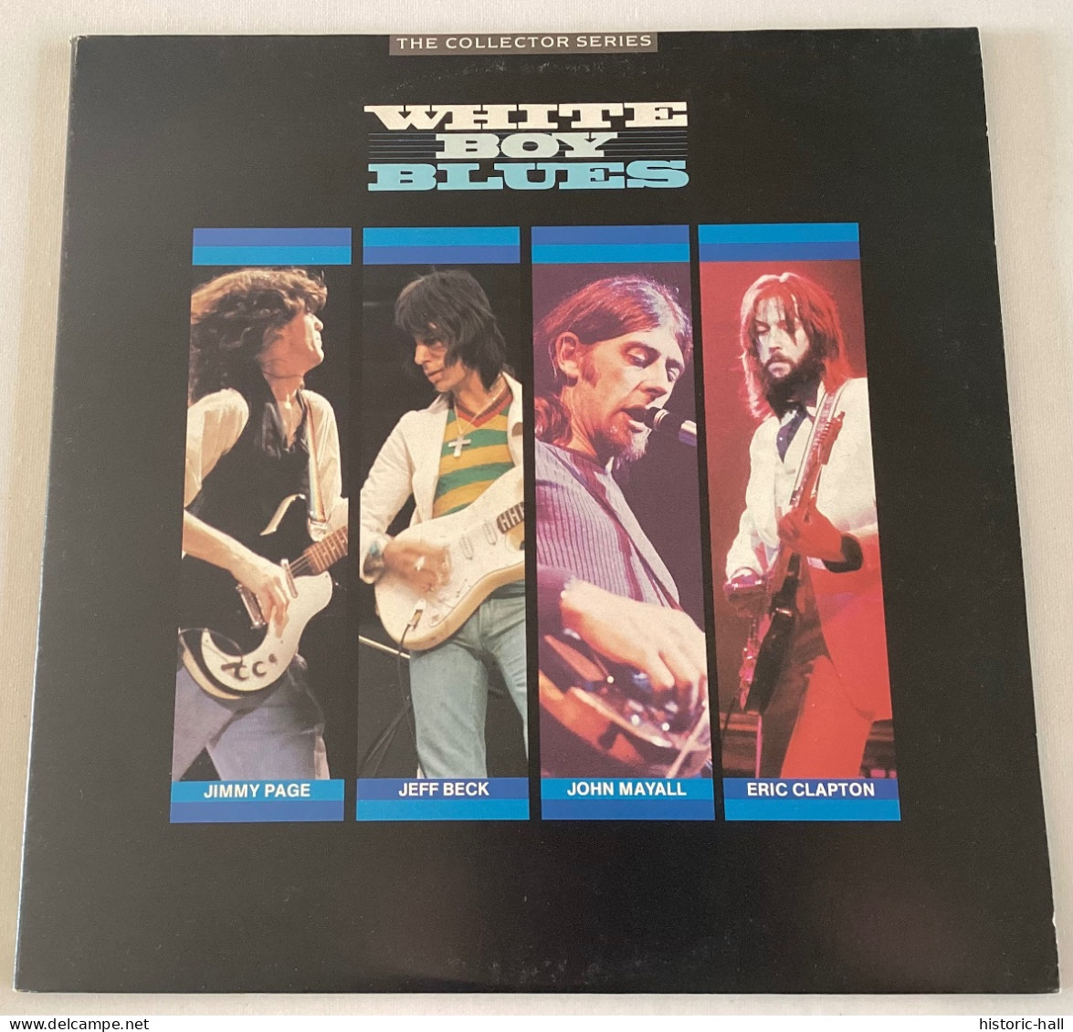 WHITE BOY BLUES (JIMMY PAGE / J. BECK / J. MAYALL/ E. CLAPTON) - The Collector Series - 2 LP - 1985 - UK Press - Hard Rock & Metal