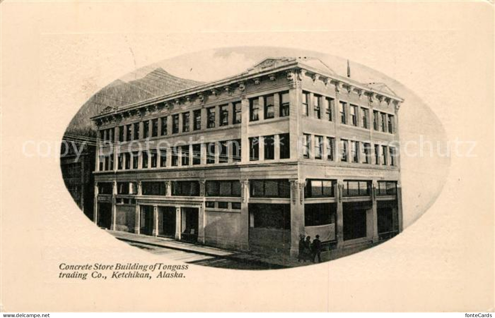 33373113 Ketchikan_Alaska Concrete Store Building Of Tongass Trading Co. - Autres & Non Classés