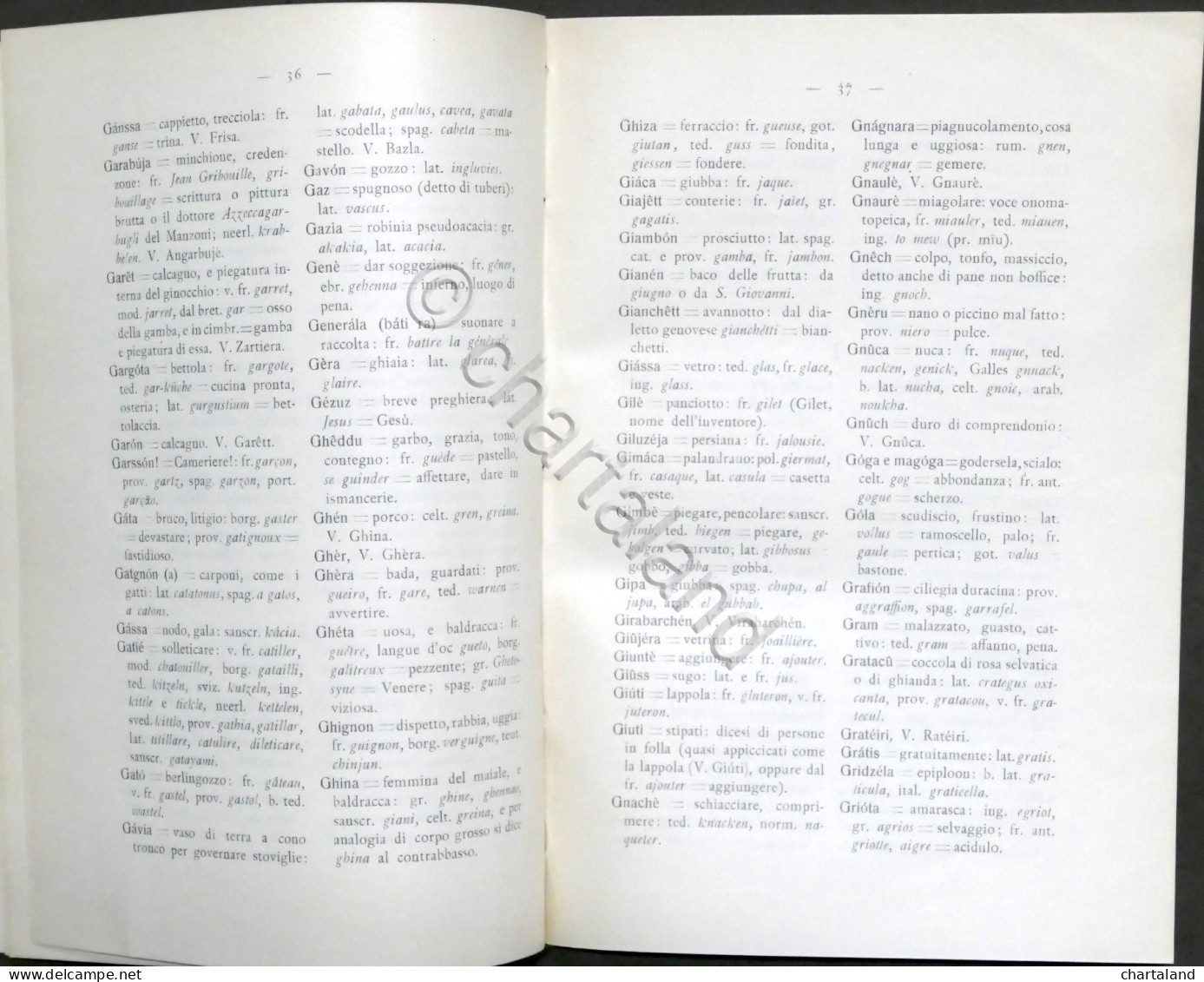 L. Parsinetti - Piccolo Glossario Etimologico Del Dialetto Alessandrino - 1913 - Other & Unclassified