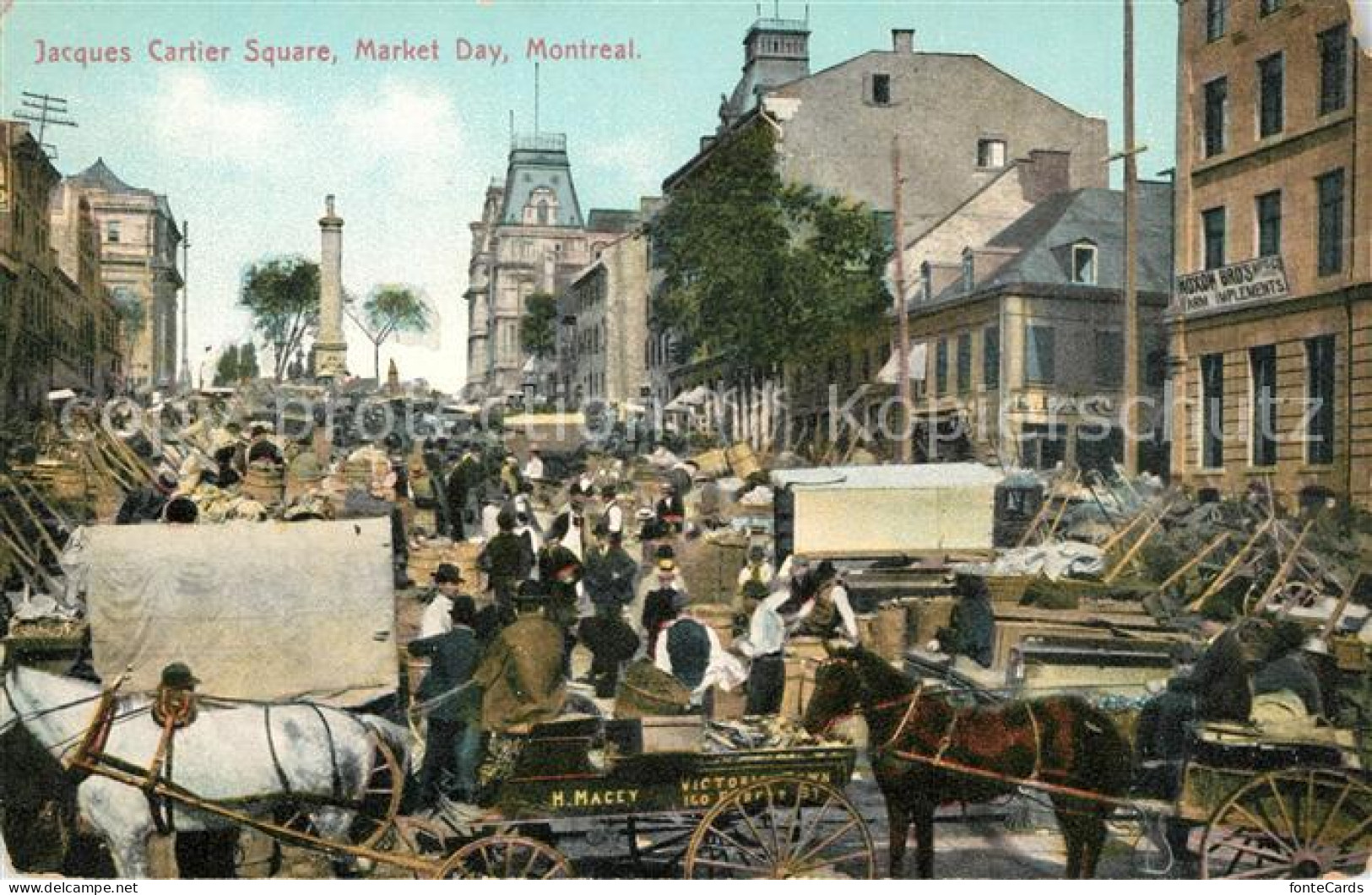 33220352 Montreal Quebec Jacques Cartier Square Market Day  Montreal Quebec - Zonder Classificatie