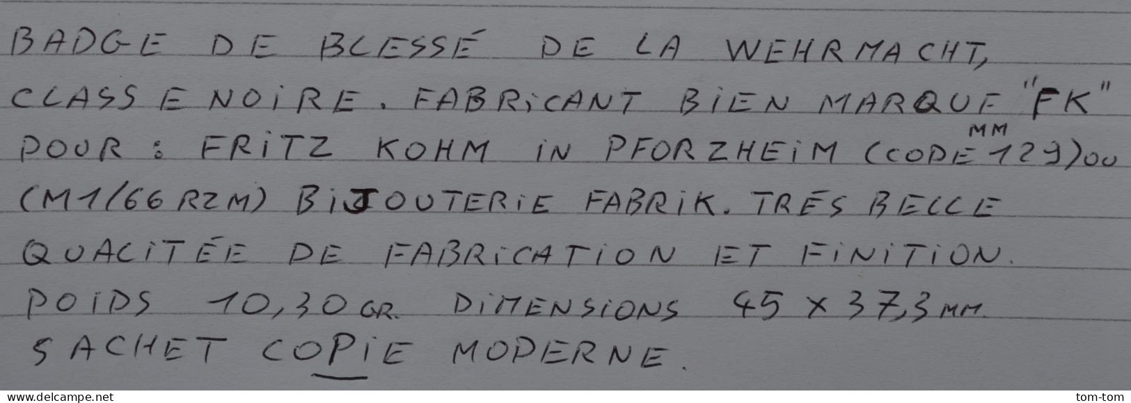 Superbe lot de citations et médailles soldat Wehrmacht WW2