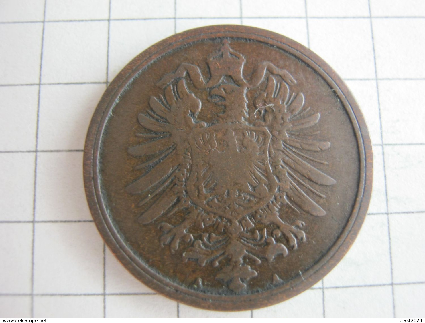 Germany 2 Pfennig 1876 A - 2 Pfennig