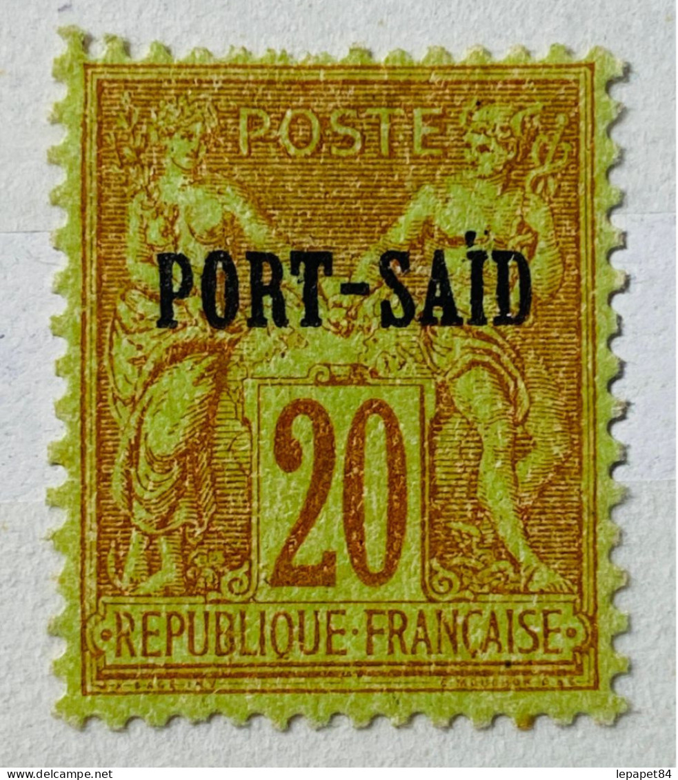 Port-Saïd YT N° 10 Neuf* Signé RP - Unused Stamps