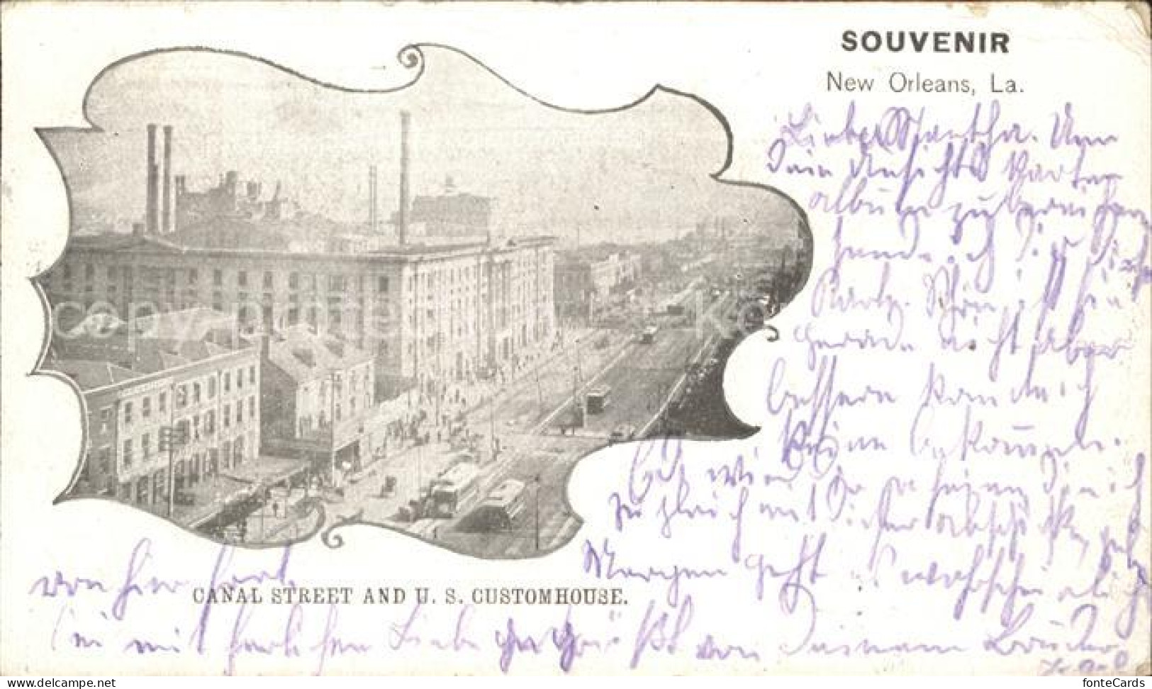 31735740 New_Orleans_Louisiana Canal Street And US Custom House - Other & Unclassified