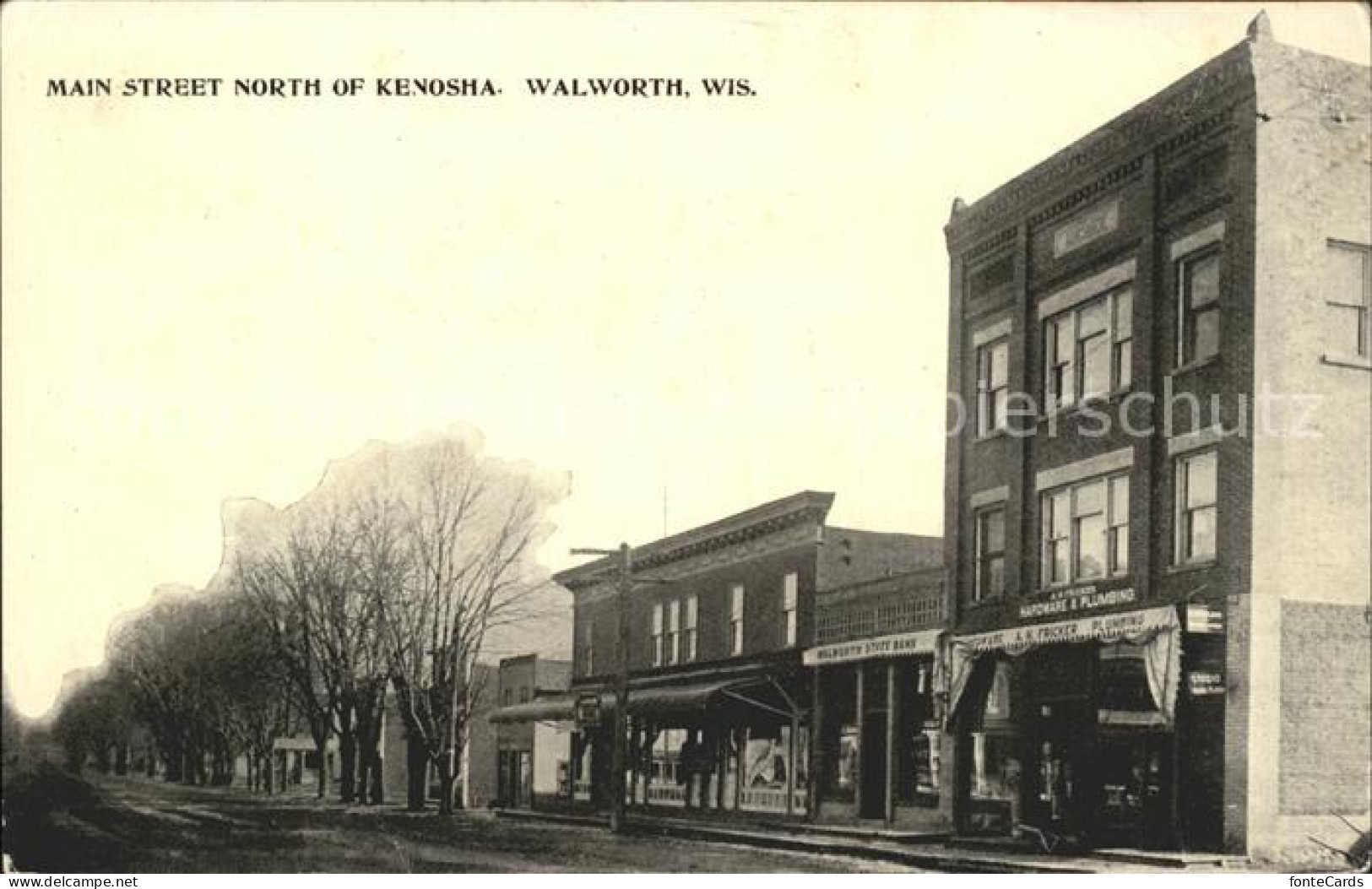 31735485 Walworth_Wisconsin Main Street - Andere & Zonder Classificatie