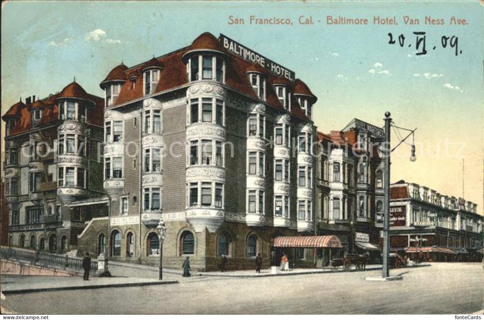 31735462 San_Francisco_California Baltimore Hotel Van Ness Avenue - Autres & Non Classés
