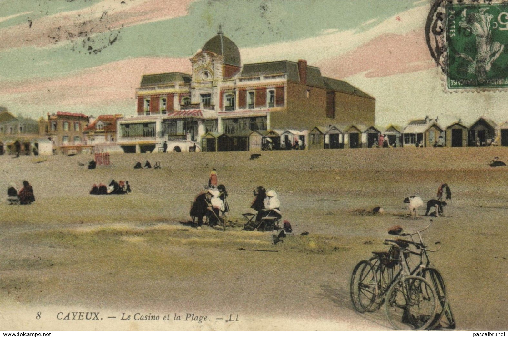 CAYEUX SUR MER - LE CASINO ET LA PLAGE - Cayeux Sur Mer