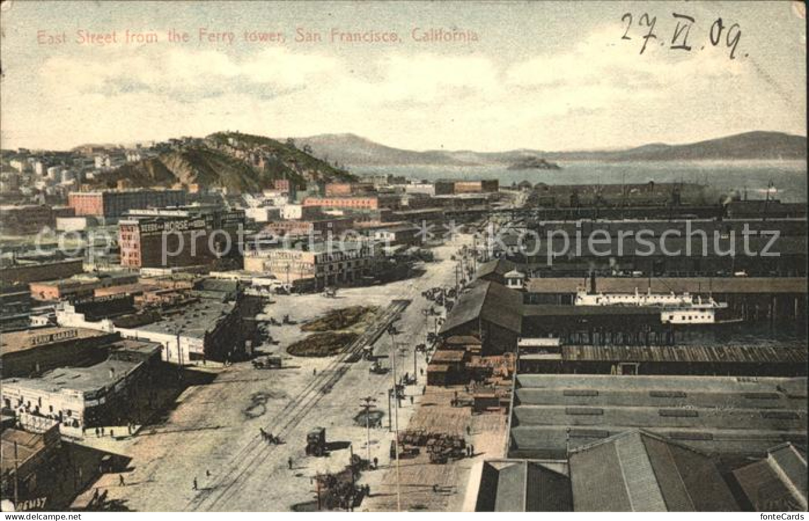 31735427 San_Francisco_California East Street From The Ferry Tower - Autres & Non Classés