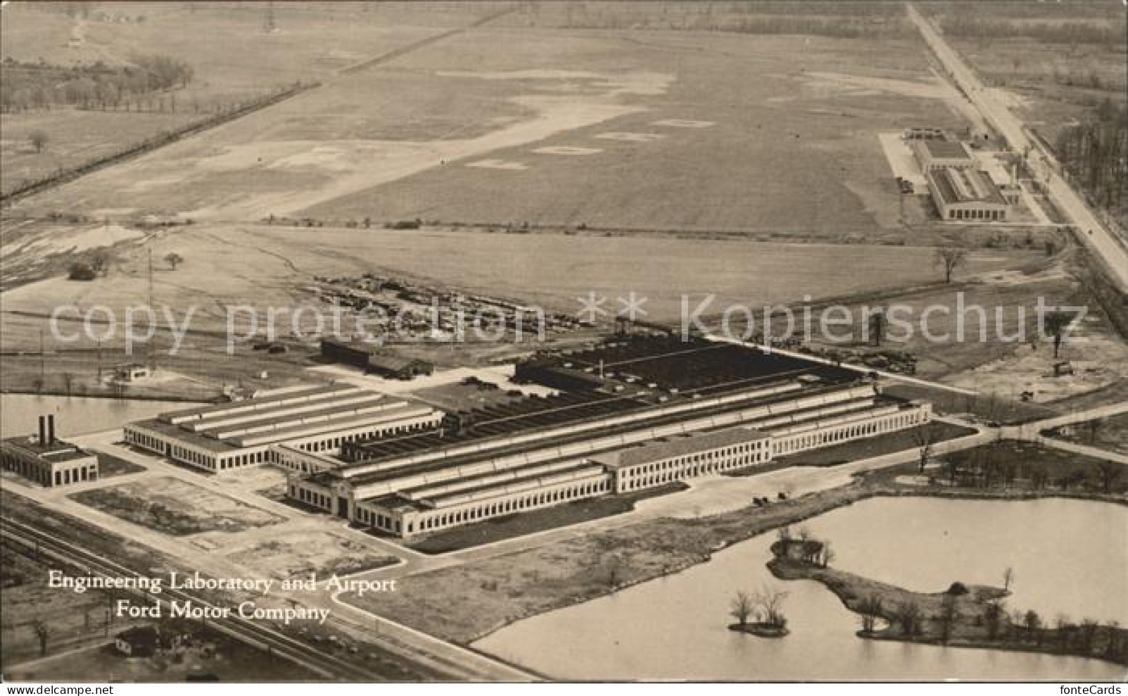 31735424 Dearborn_Michigan Engineering Laboratory And Airport Fort Motor Company - Other & Unclassified