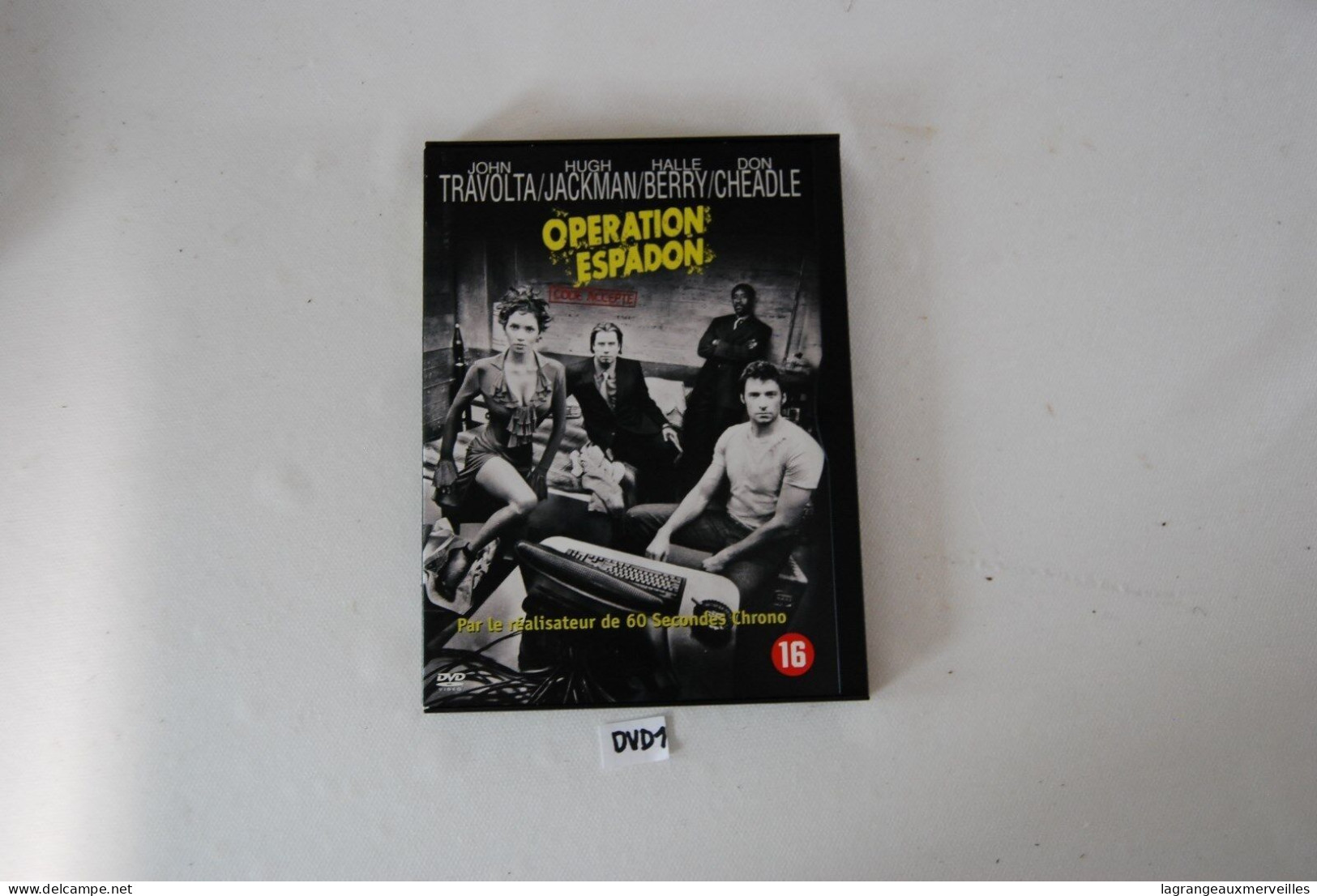 DVD 1 - OPERATION ESPADON - TRAVOLTA BERRY JACKMAN - Acción, Aventura