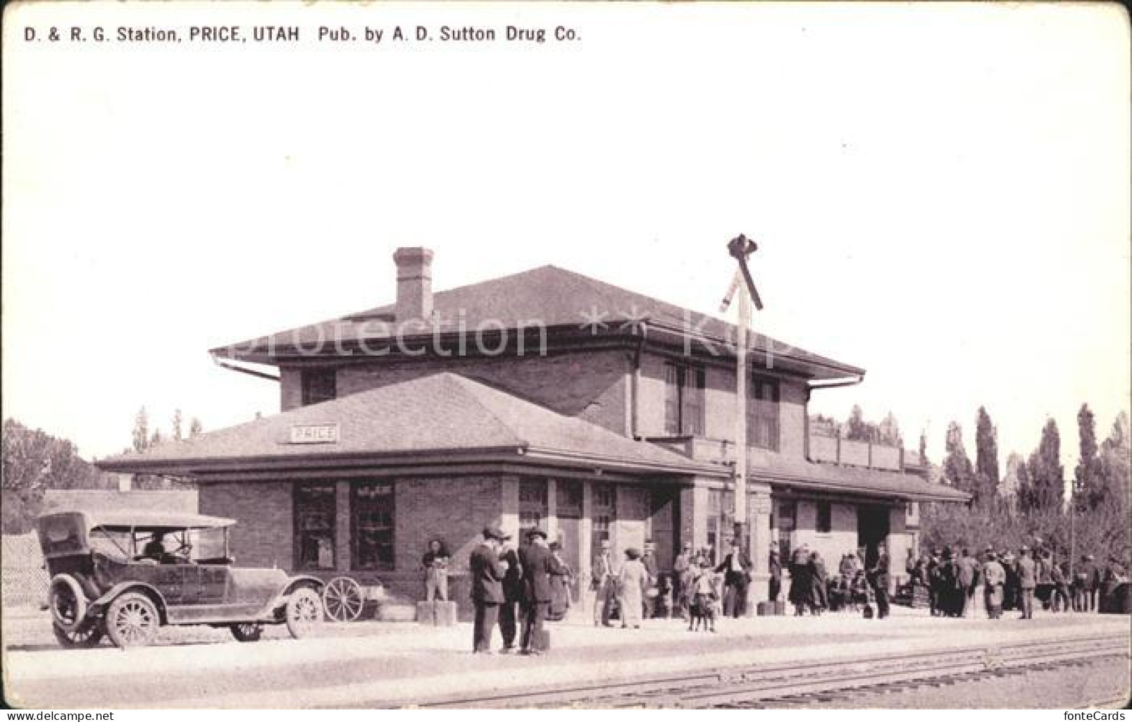 31735422 Price_Utah DRG Station Railway - Sonstige & Ohne Zuordnung