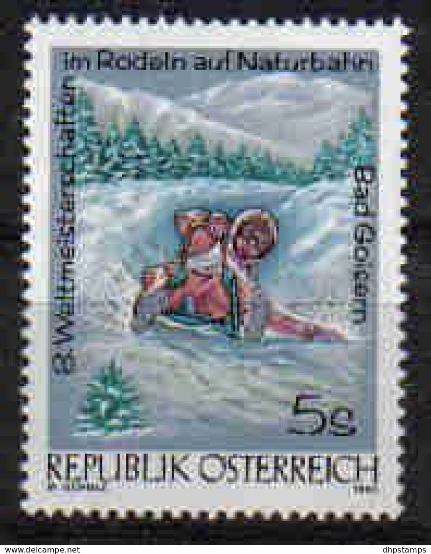 Oostenrijk 1992 Winter Sports Y.T. 1879 ** - Ongebruikt