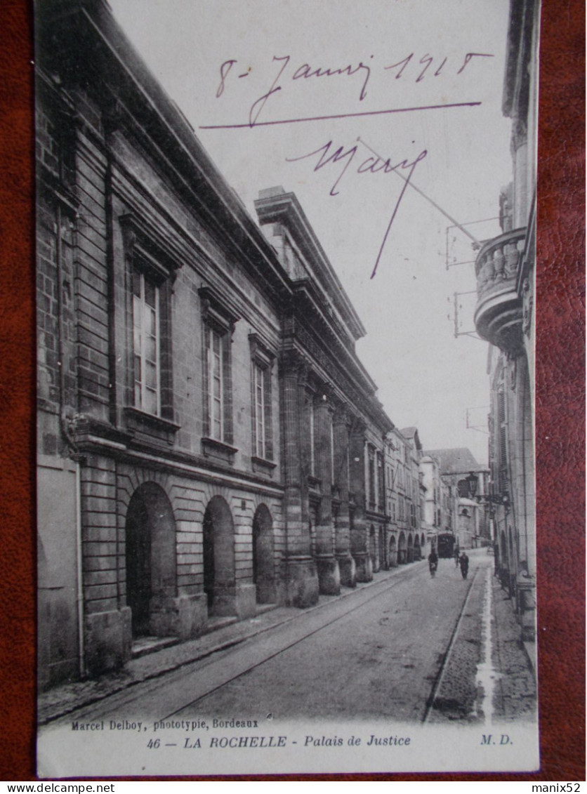 17 - LA ROCHELLE - Palais De Justice. - La Rochelle